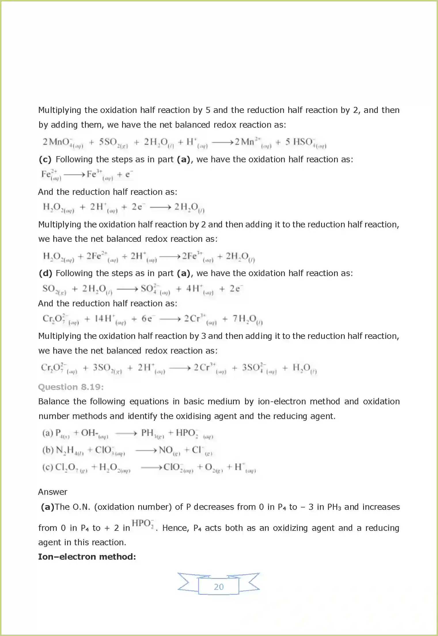NCERT-Solution-Class-11-Chemistry-Chapter-8-Redox-Reactions-430-page-20