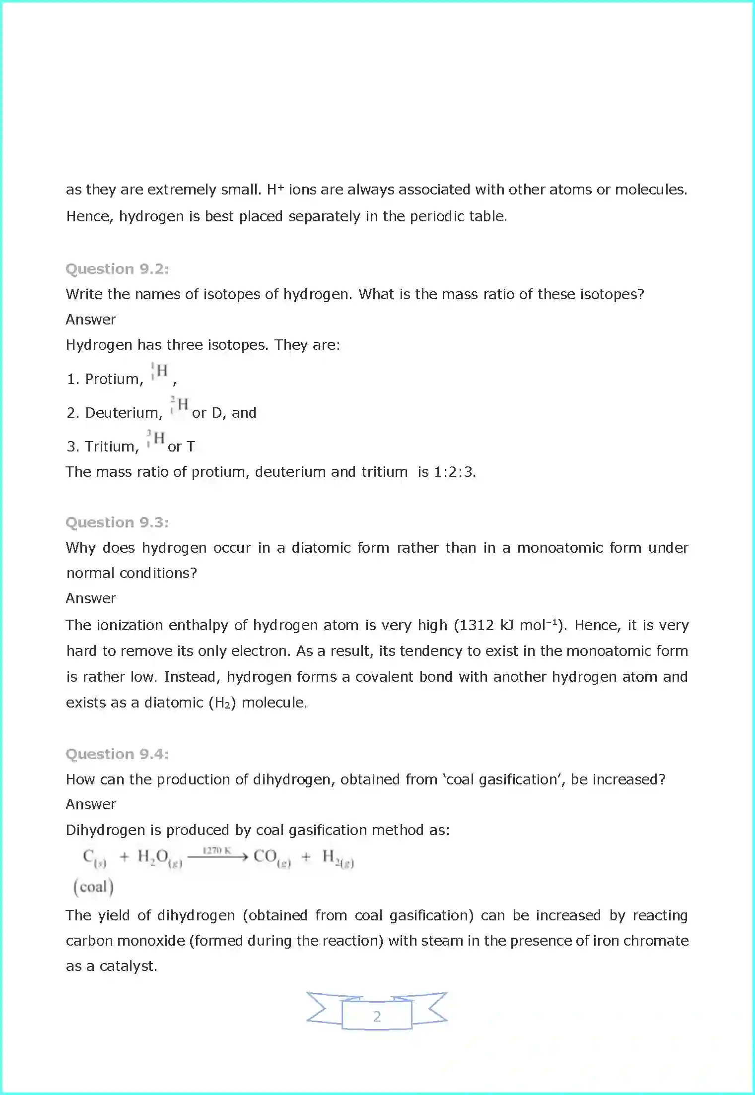 NCERT-Solution-Class-11-Chemistry-Chapter-9-Hydrogen-431-page-2