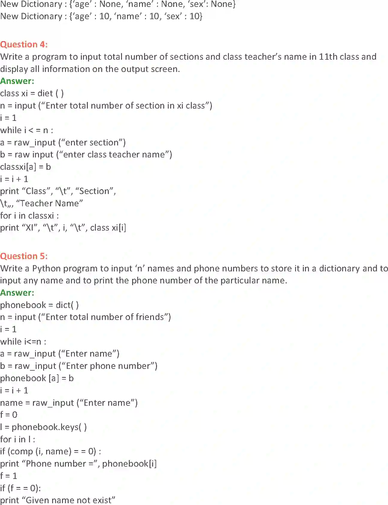 NCERT-Solution-Class-11-Computer-Science-Lists-Dictionaries-and-Tuples-604-page-26