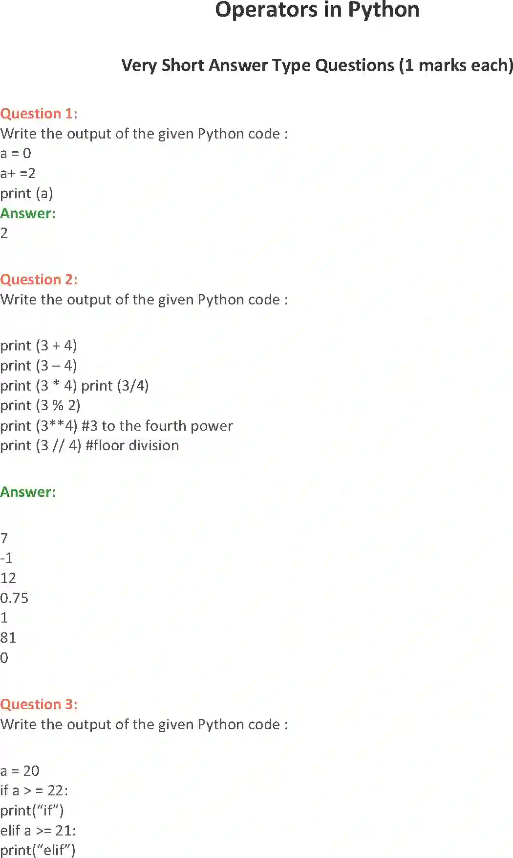 NCERT-Solution-Class-11-Computer-Science-Operators-in-Python-600-page-1