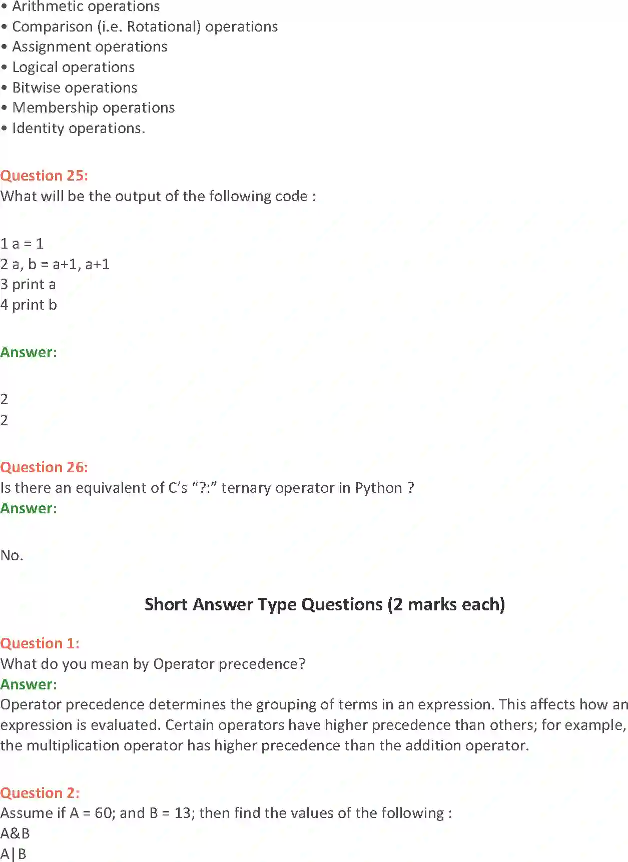 NCERT-Solution-Class-11-Computer-Science-Operators-in-Python-600-page-5