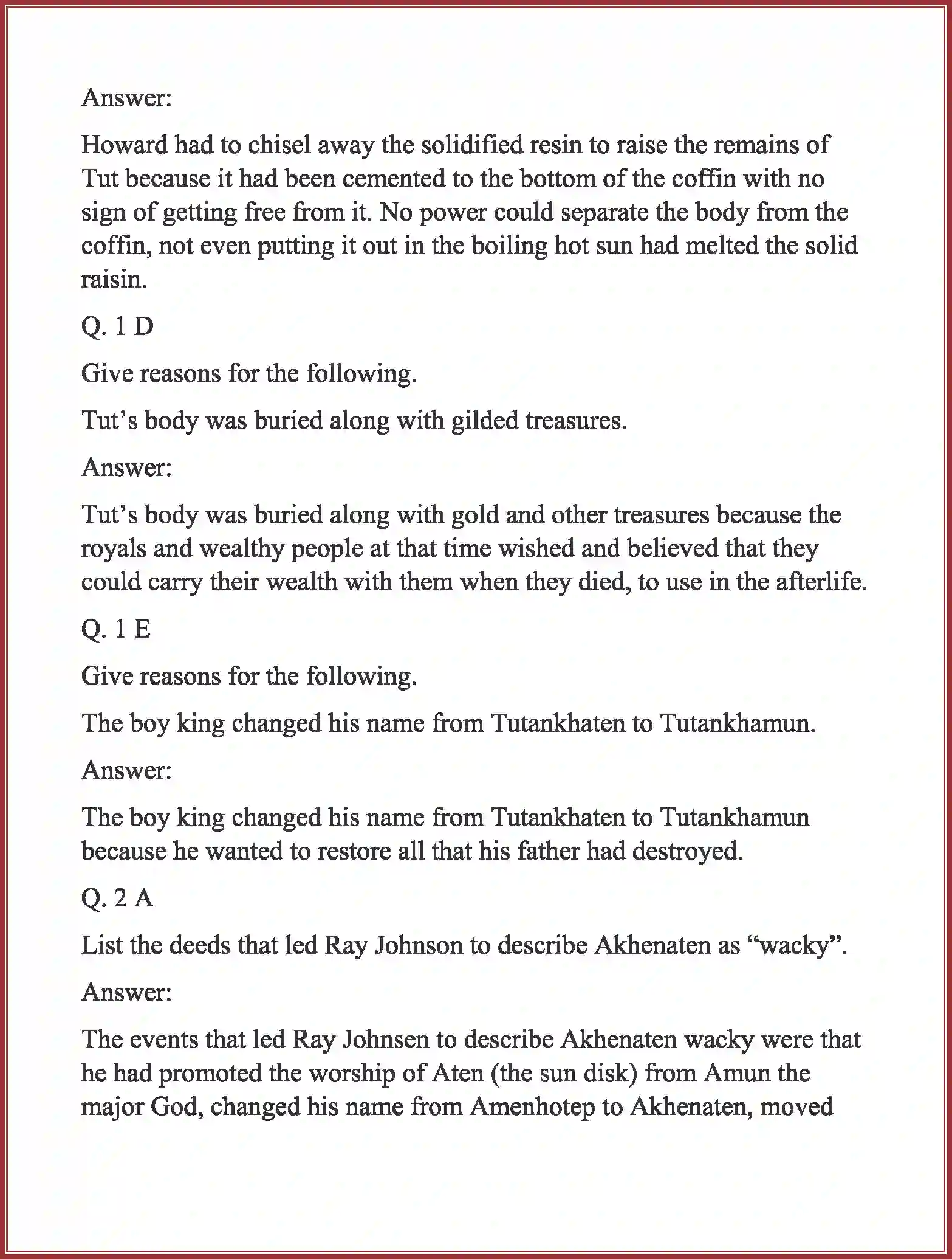 NCERT-Solution-Class-11-English-Hornbill-Discovering-Tut--The-Saga-Continues-2655-page-2