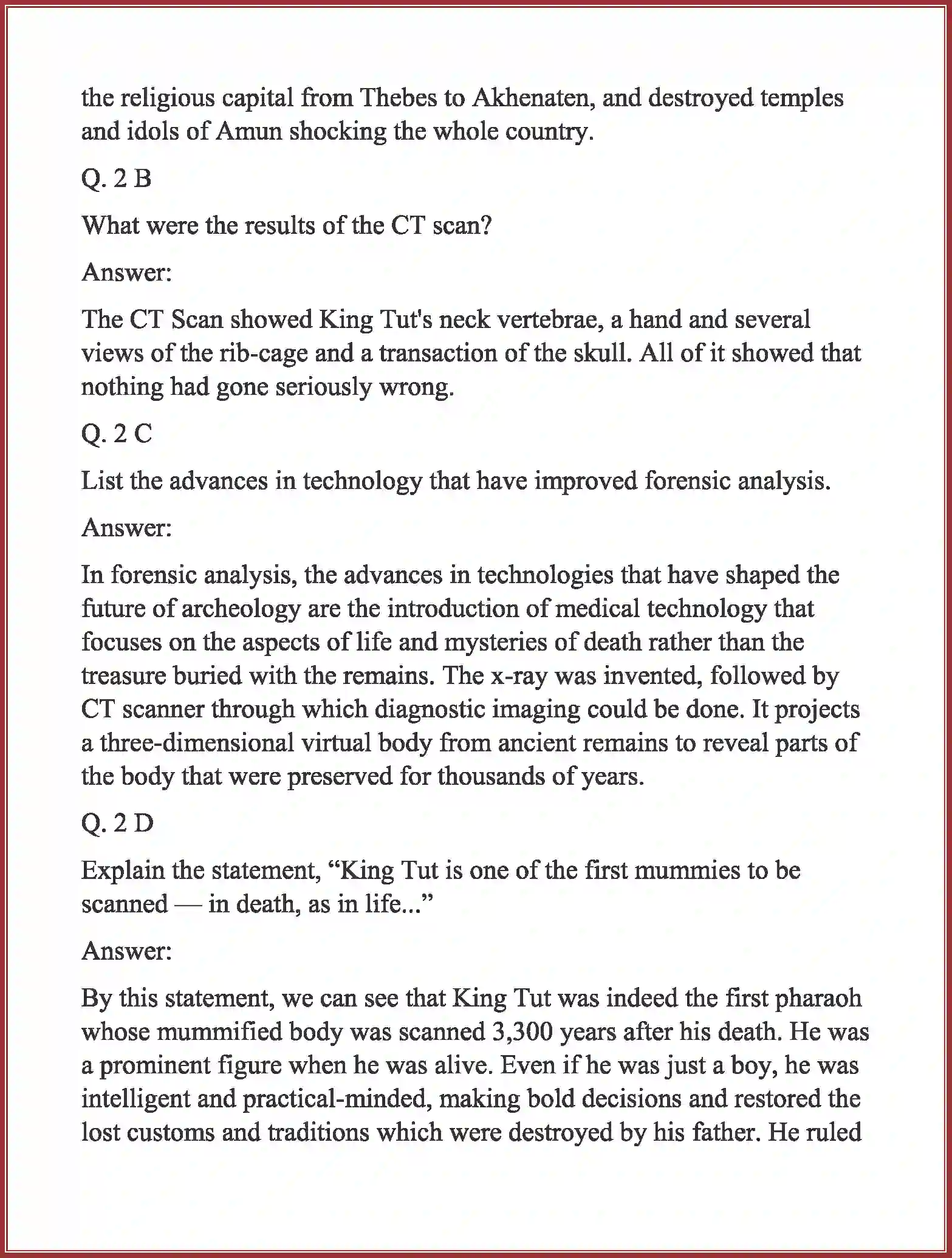 NCERT-Solution-Class-11-English-Hornbill-Discovering-Tut--The-Saga-Continues-2655-page-3