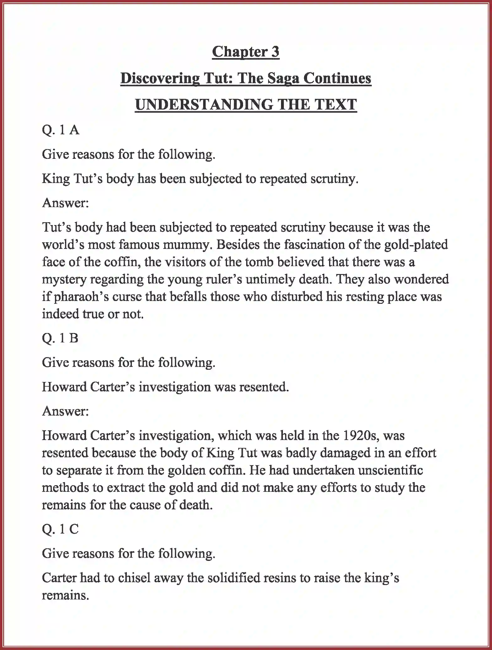 NCERT-Solution-Class-11-English-Hornbill-Discovering-Tut--The-Saga-Continues-483-page-1