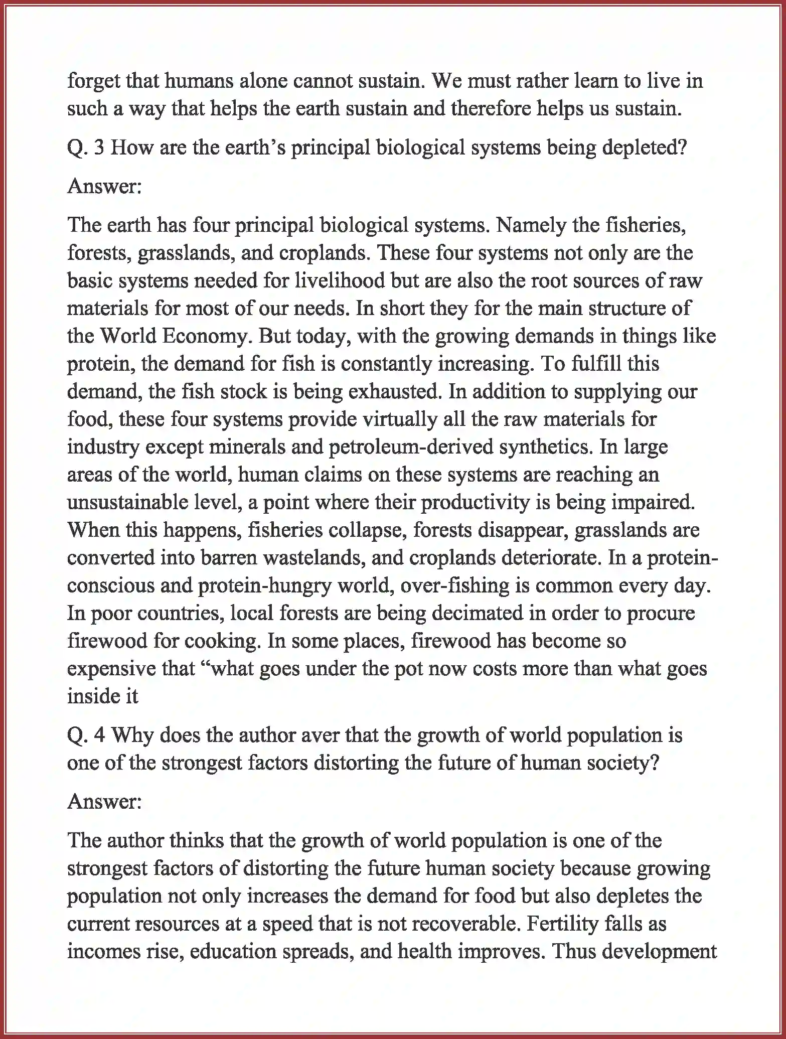 NCERT-Solution-Class-11-English-Hornbill-The-Ailing-Planet--The-Green-Movement’s-Role-2657-page-2