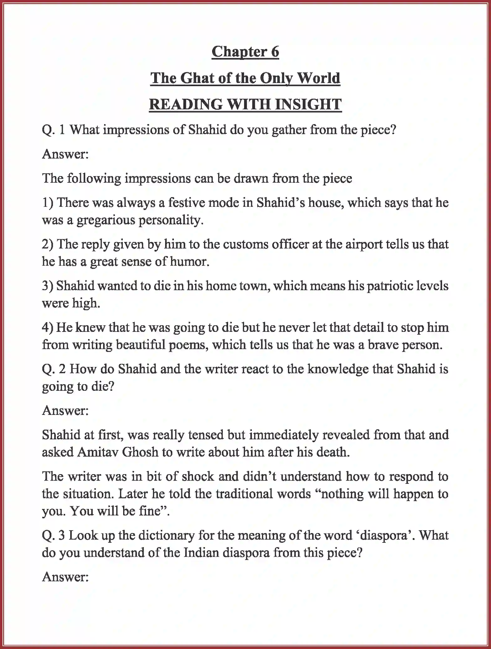 NCERT-Solution-Class-11-English-Snapshots-The-Ghat-of-the-only-World-499-page-1