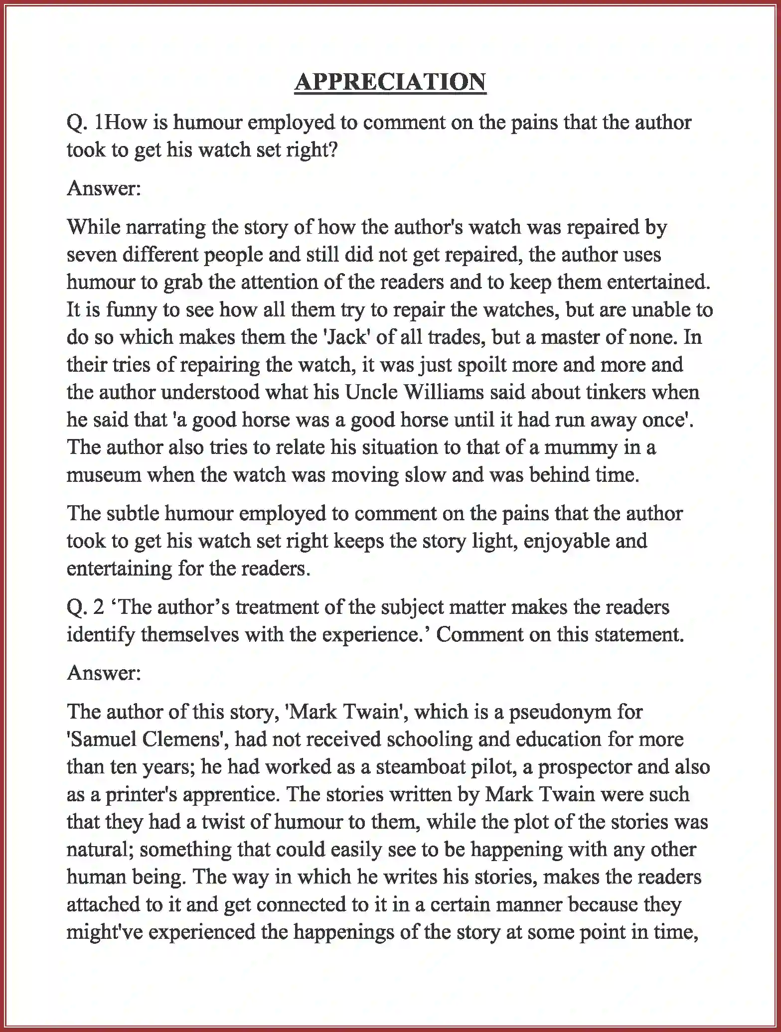 NCERT-Solution-Class-11-English-Woven-Words-Essay-My-Watch-534-page-6