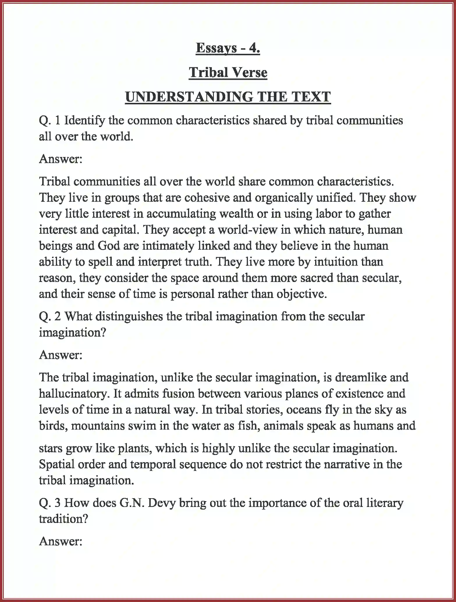 NCERT-Solution-Class-11-English-Woven-Words-Essay-Tribal-Verse-2709-page-1