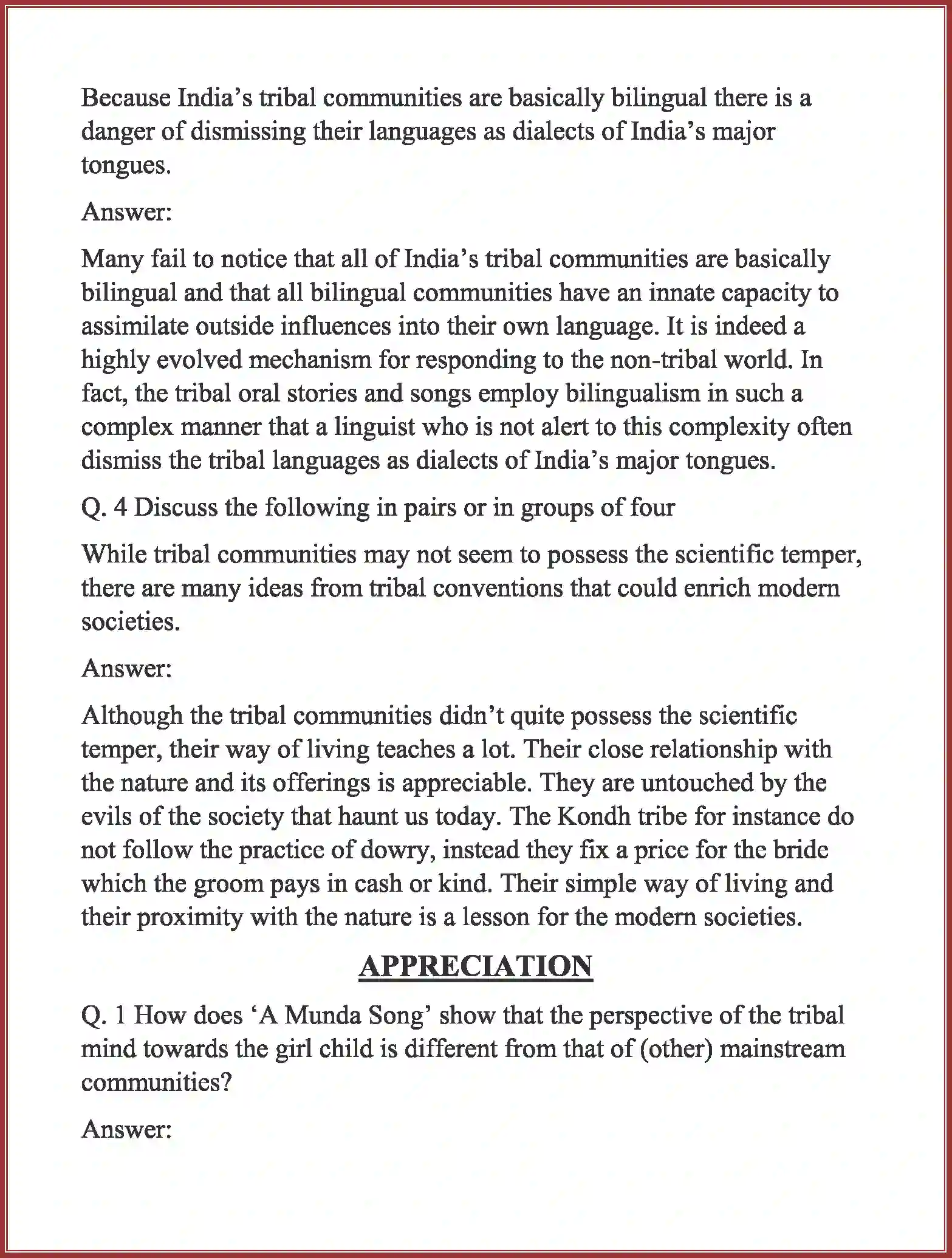 NCERT-Solution-Class-11-English-Woven-Words-Essay-Tribal-Verse-2709-page-4