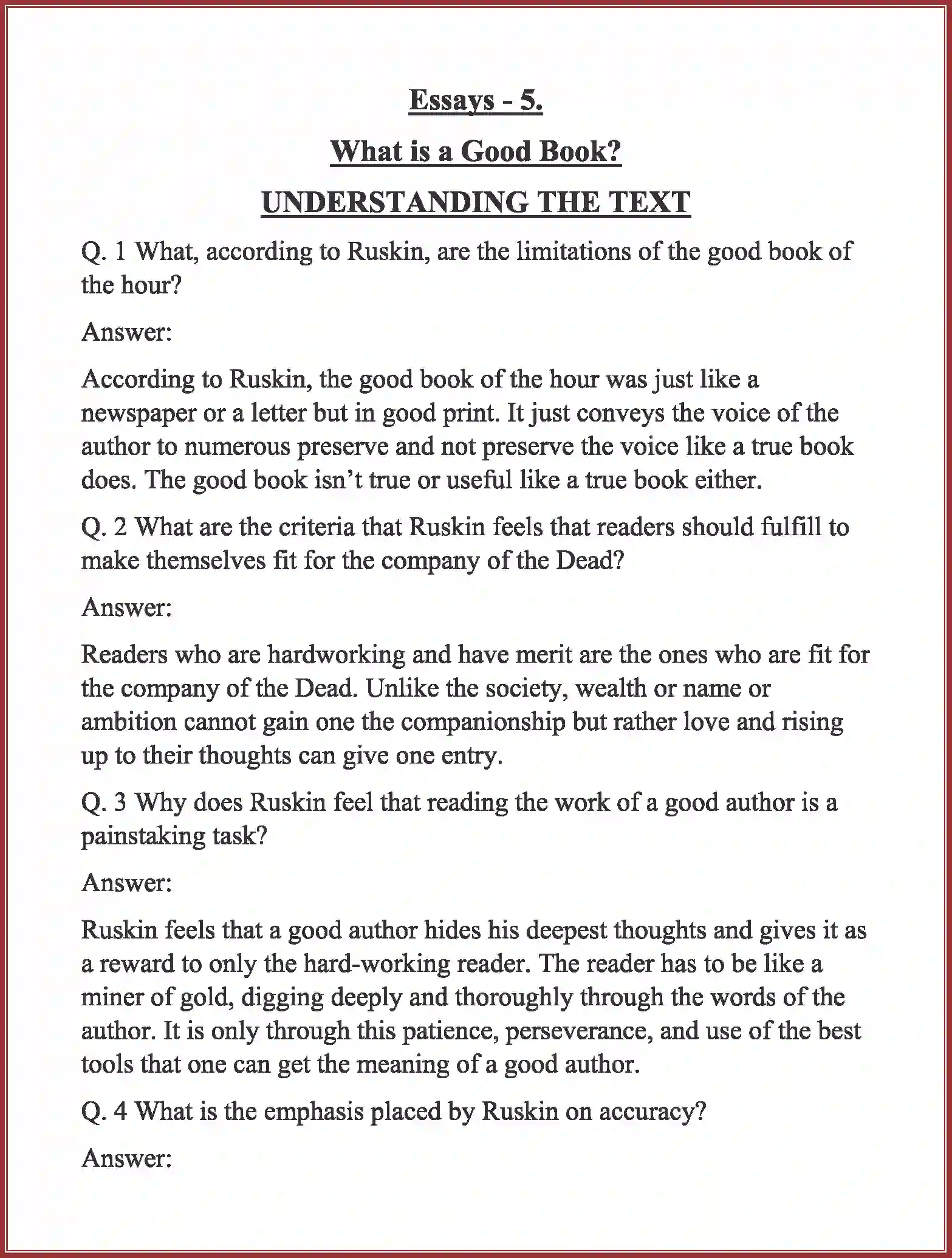NCERT-Solution-Class-11-English-Woven-Words-Essay-What-is-a-Good-Book-2710-page-1