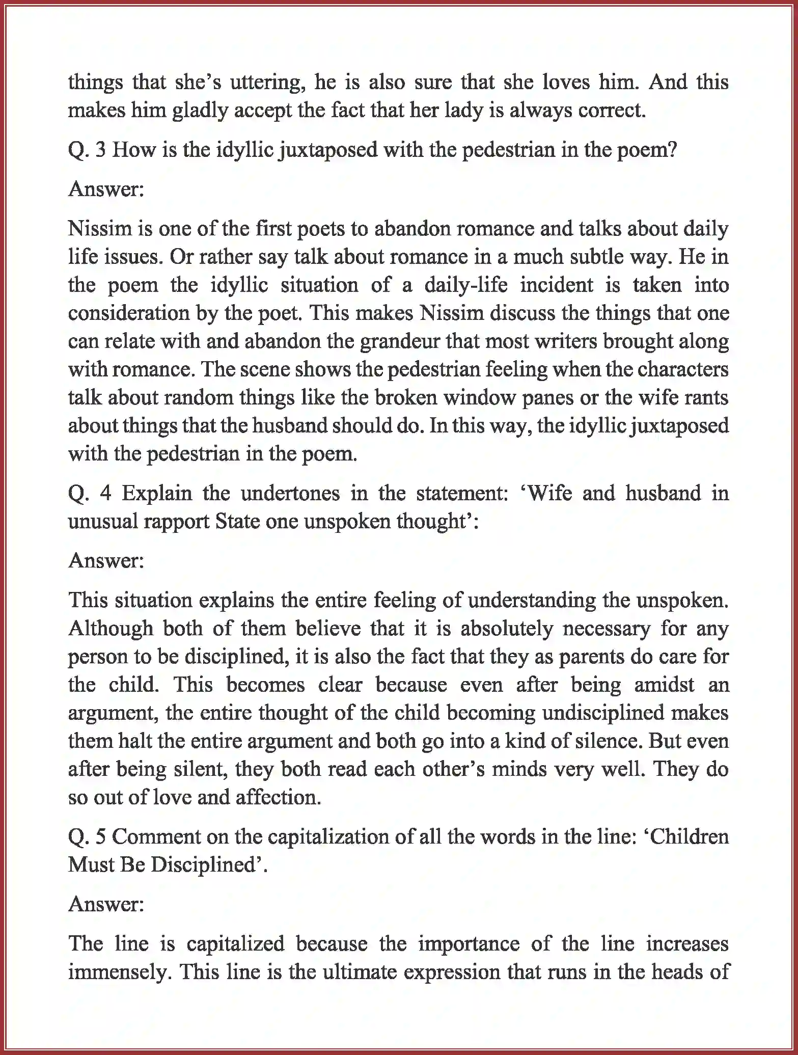 NCERT-Solution-Class-11-English-Woven-Words-Poetry-For-Elkana-2720-page-2