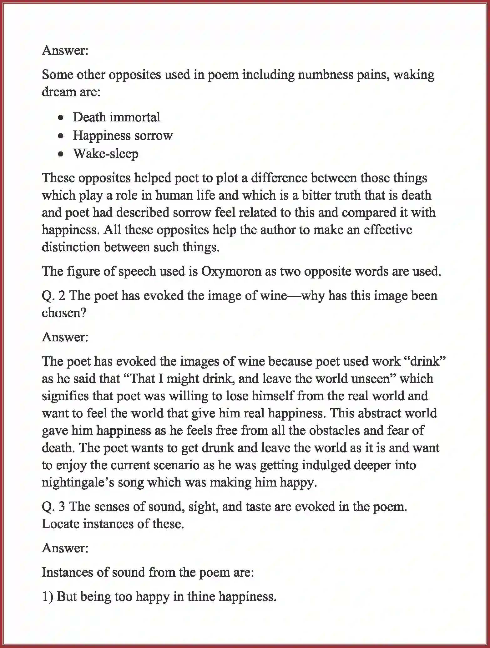 NCERT-Solution-Class-11-English-Woven-Words-Poetry-Ode-to-a-Nightingale-551-page-4