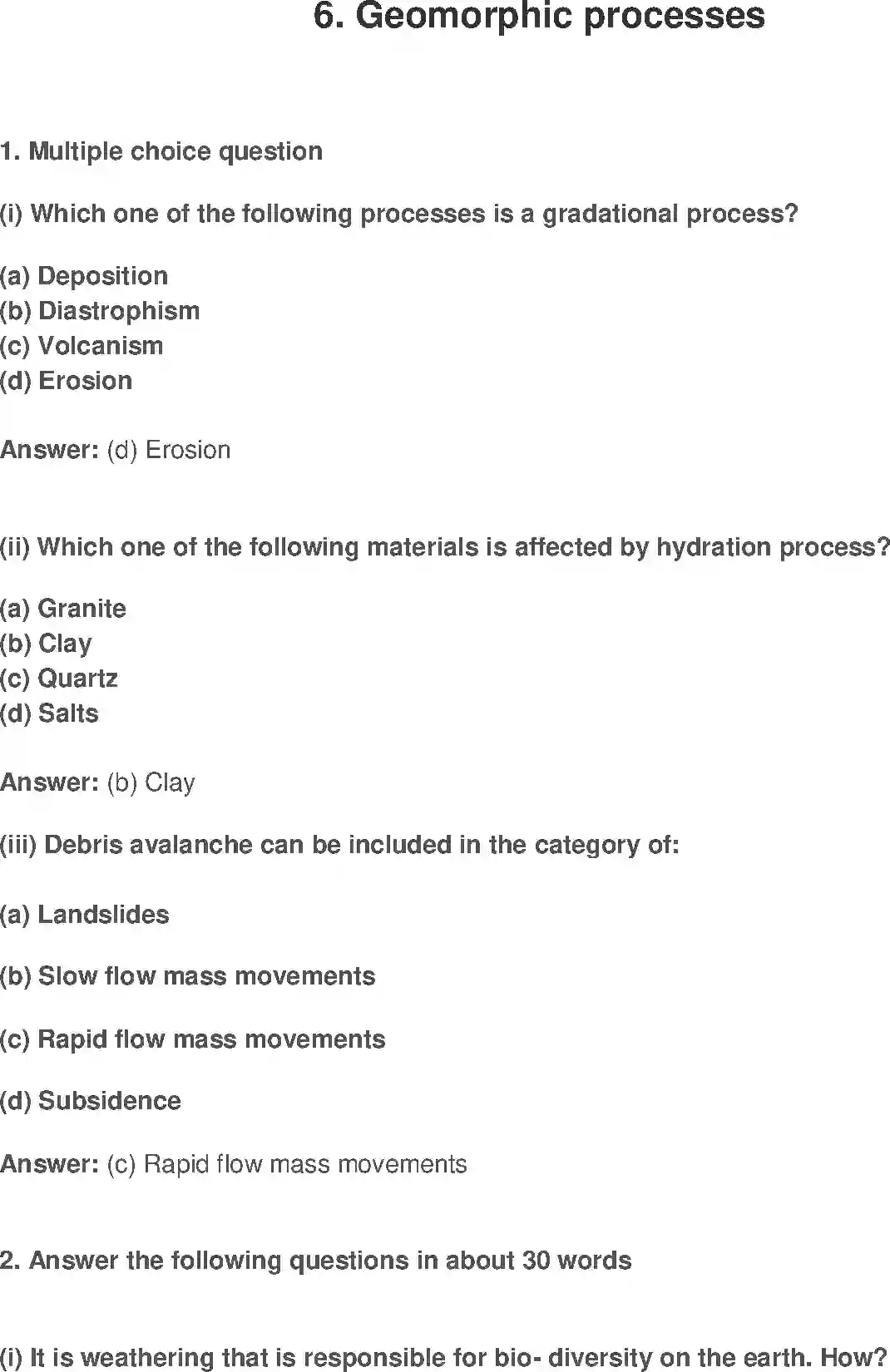 NCERT-Solution-Class-11-Fundamental-of-Physical-Geography-Geomorphic-Processes-661-page-1