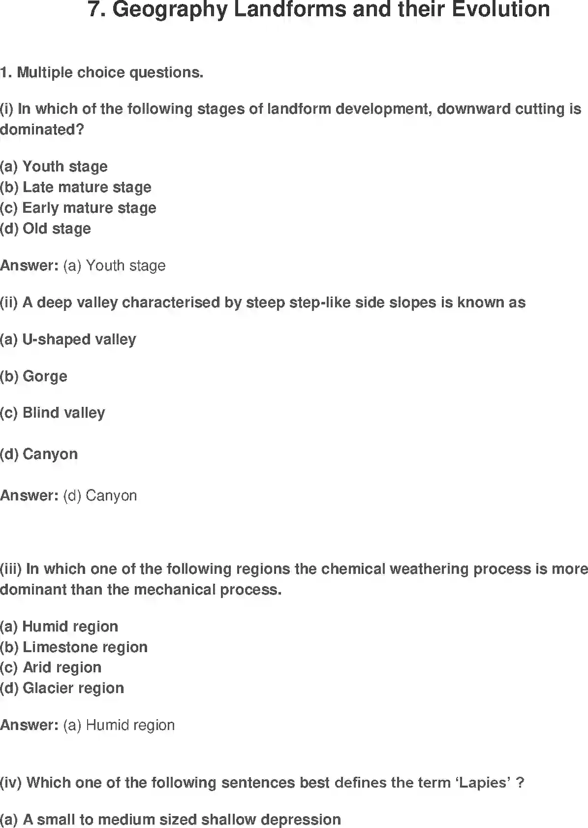 NCERT-Solution-Class-11-Fundamental-of-Physical-Geography-Landforms-and-their-Evolution-662-page-1