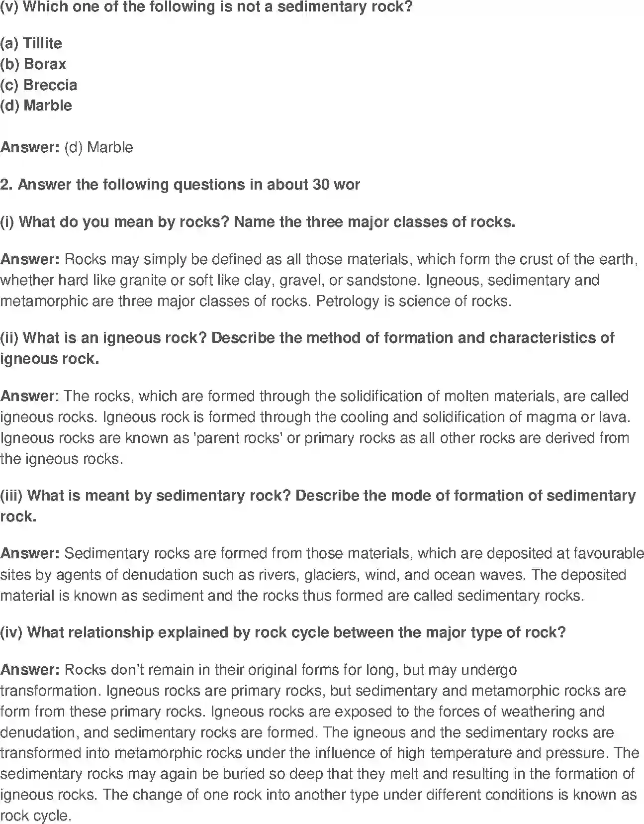 NCERT-Solution-Class-11-Fundamental-of-Physical-Geography-Minerals-and-Rocks-660-page-2