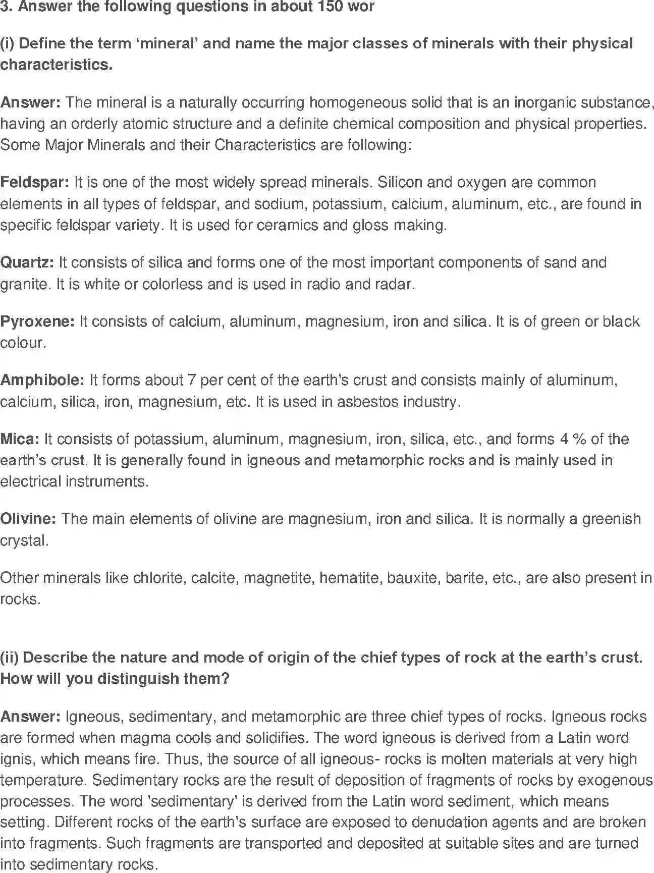 NCERT-Solution-Class-11-Fundamental-of-Physical-Geography-Minerals-and-Rocks-660-page-3