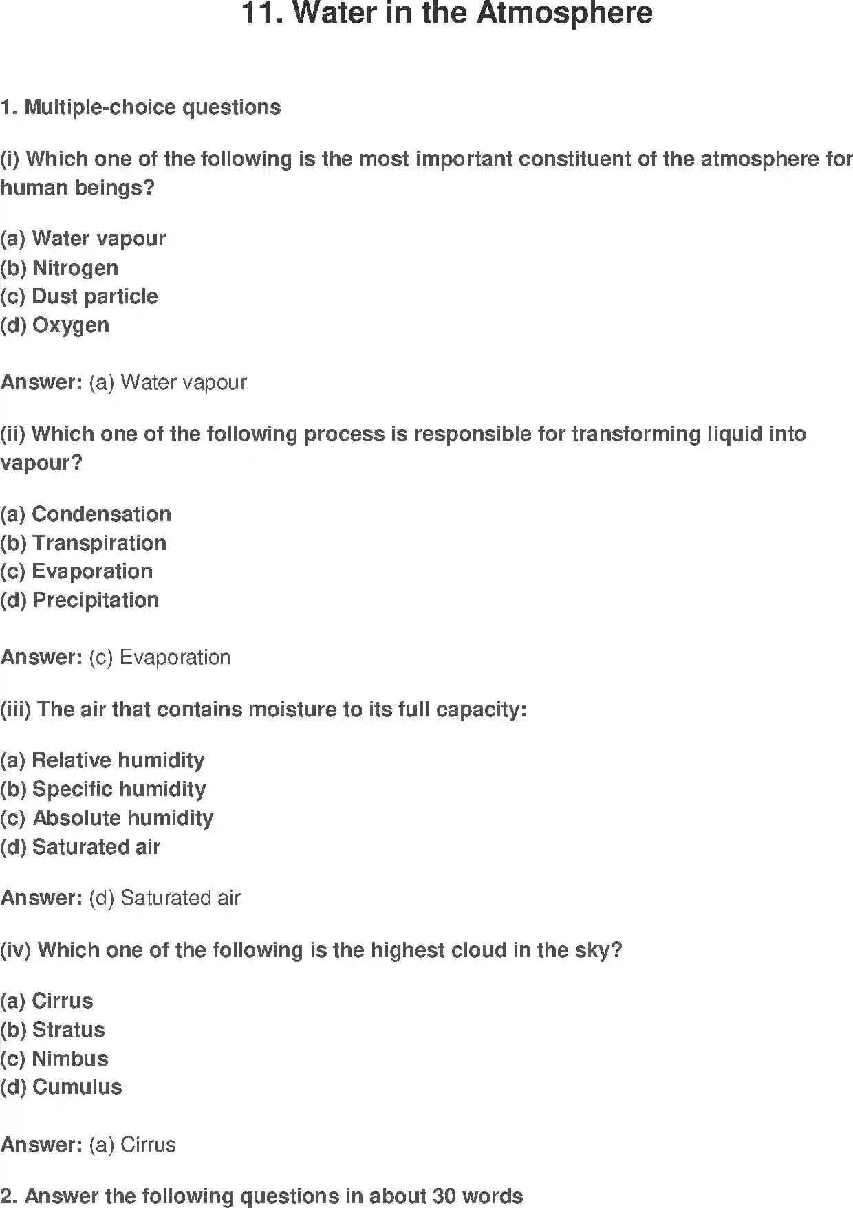 NCERT-Solution-Class-11-Fundamental-of-Physical-Geography-Water-in-the-Atmosphere-2838-page-1