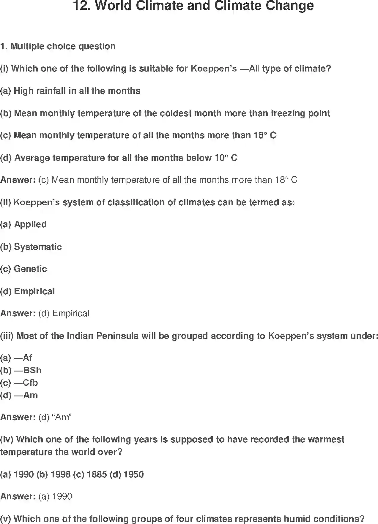 NCERT-Solution-Class-11-Fundamental-of-Physical-Geography-World-Climate-and-Climate-Change-667-page-1