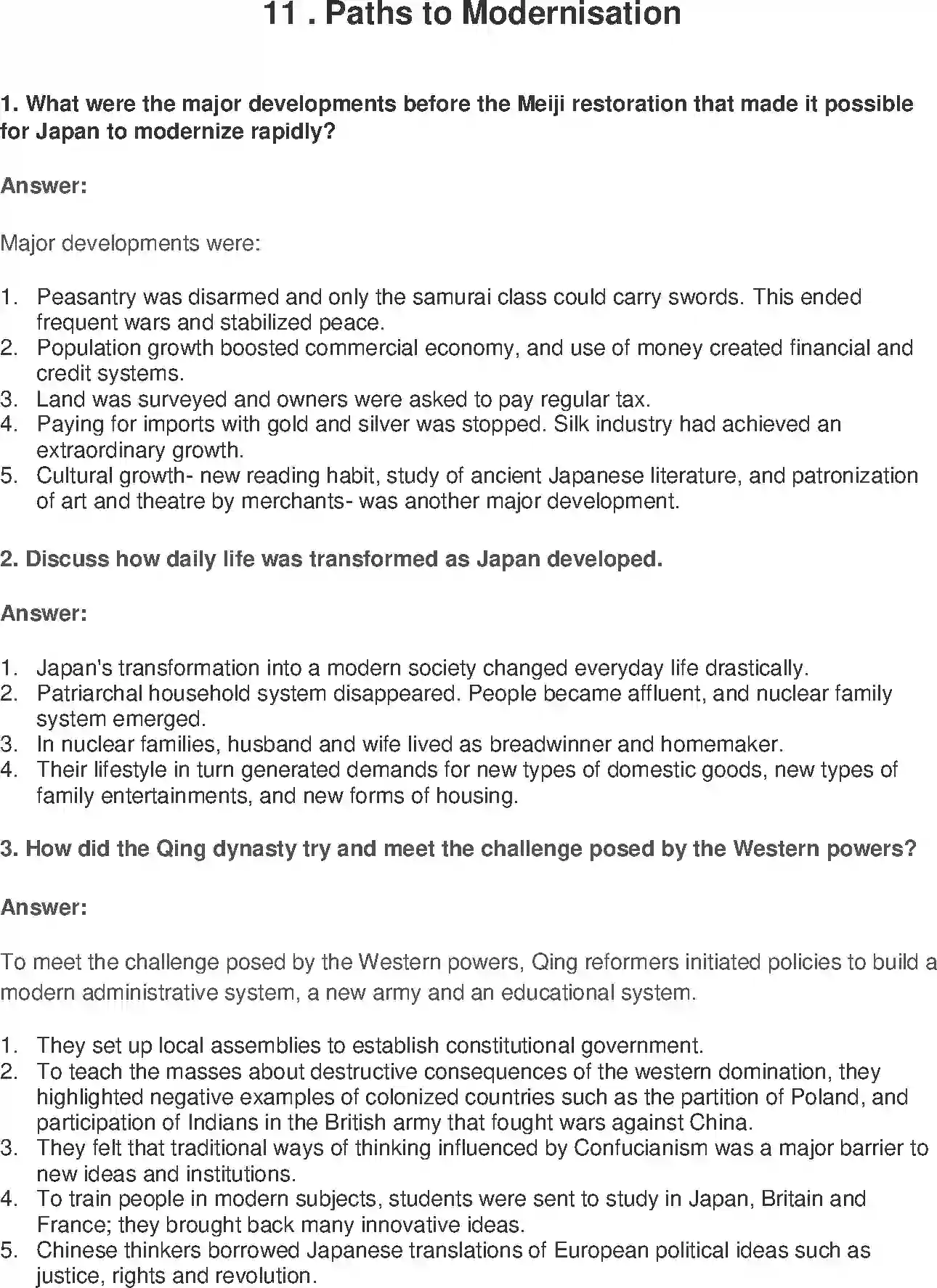 NCERT-Solution-Class-11-History-Paths-to-Modernisation-2807-page-1