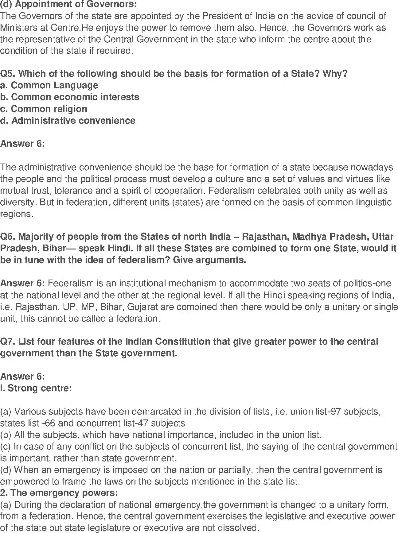 NCERT-Solution-Class-11-India-Constitution-Work-Federalism-642-page-4