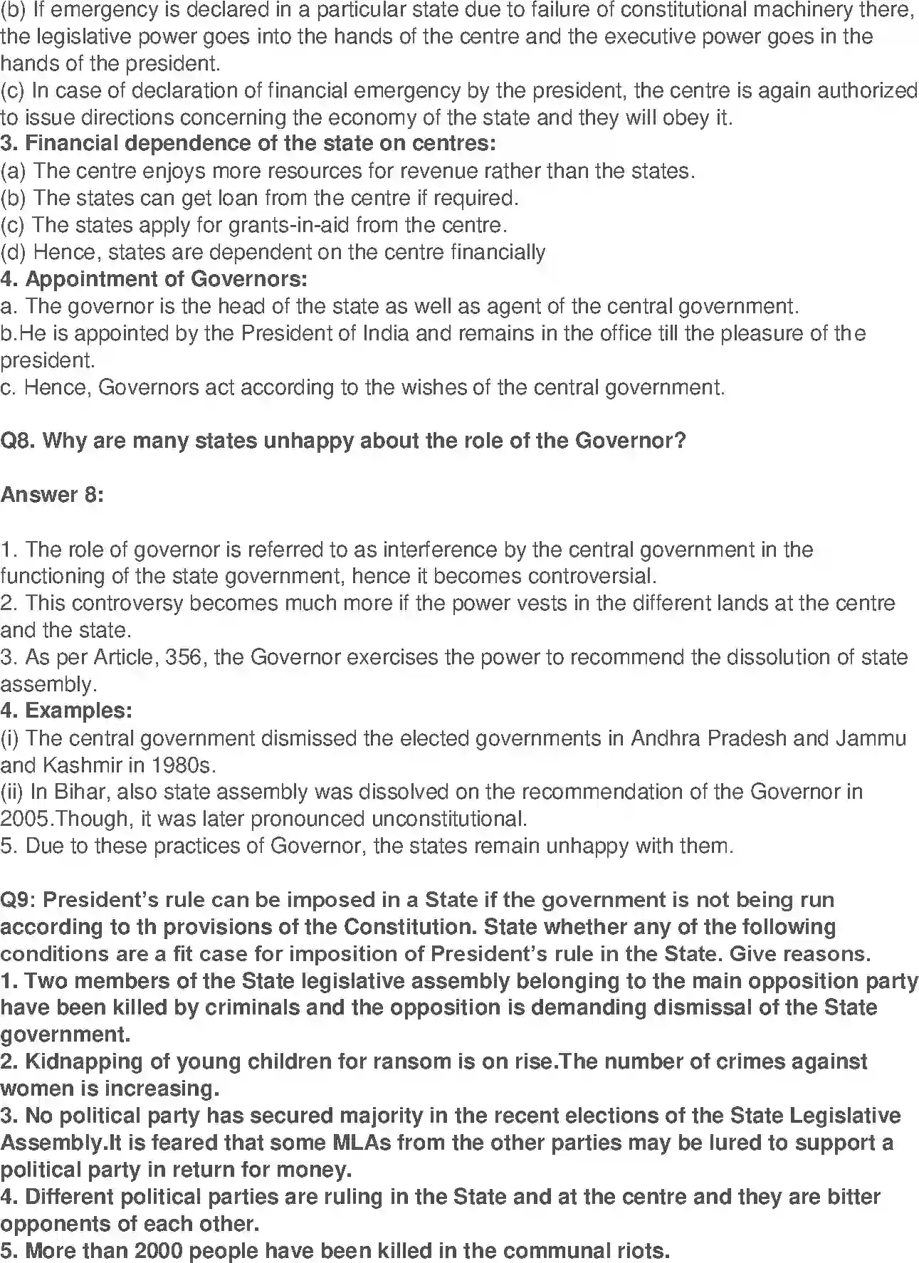 NCERT-Solution-Class-11-India-Constitution-Work-Federalism-642-page-5
