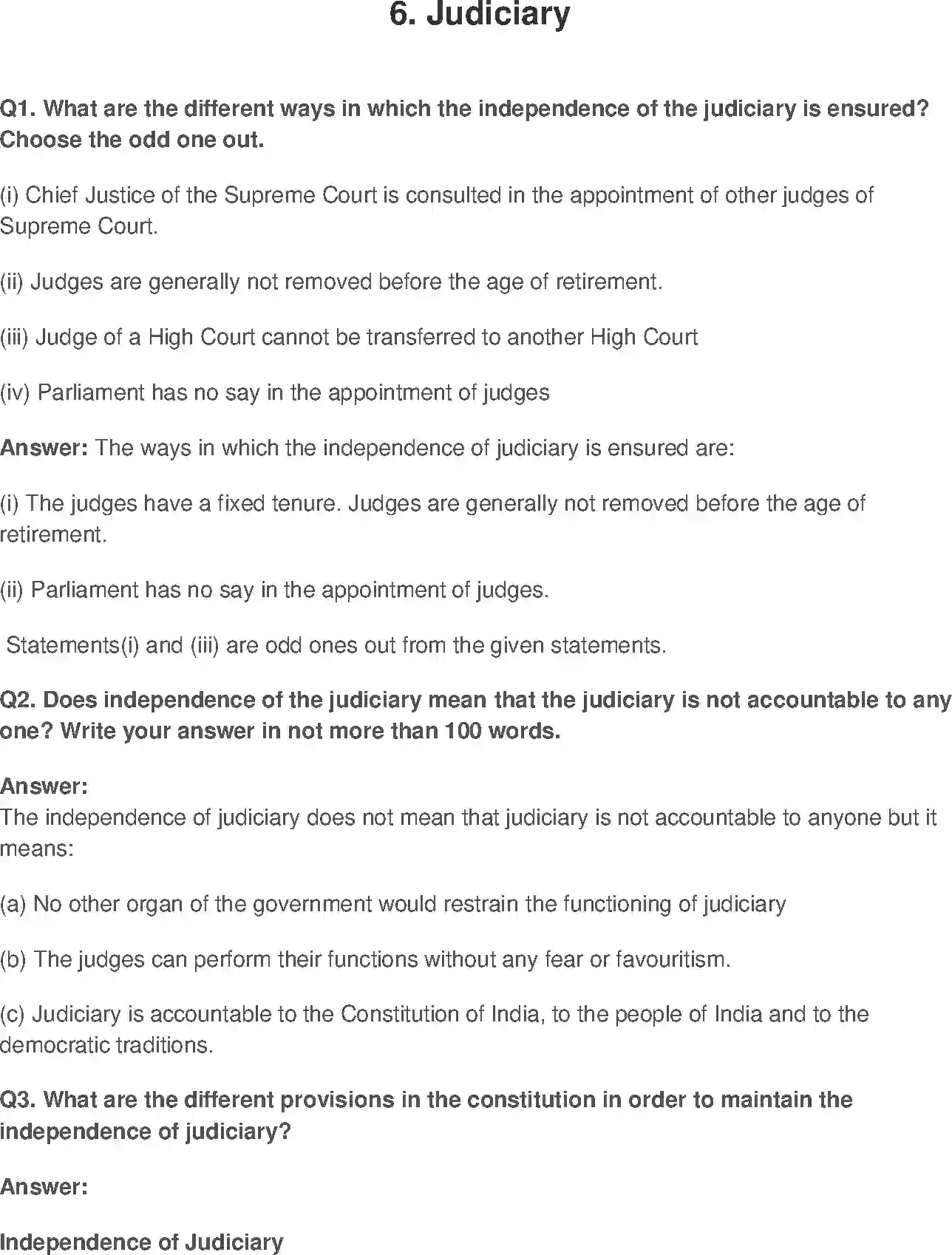 NCERT-Solution-Class-11-India-Constitution-Work-Judiciary-641-page-1