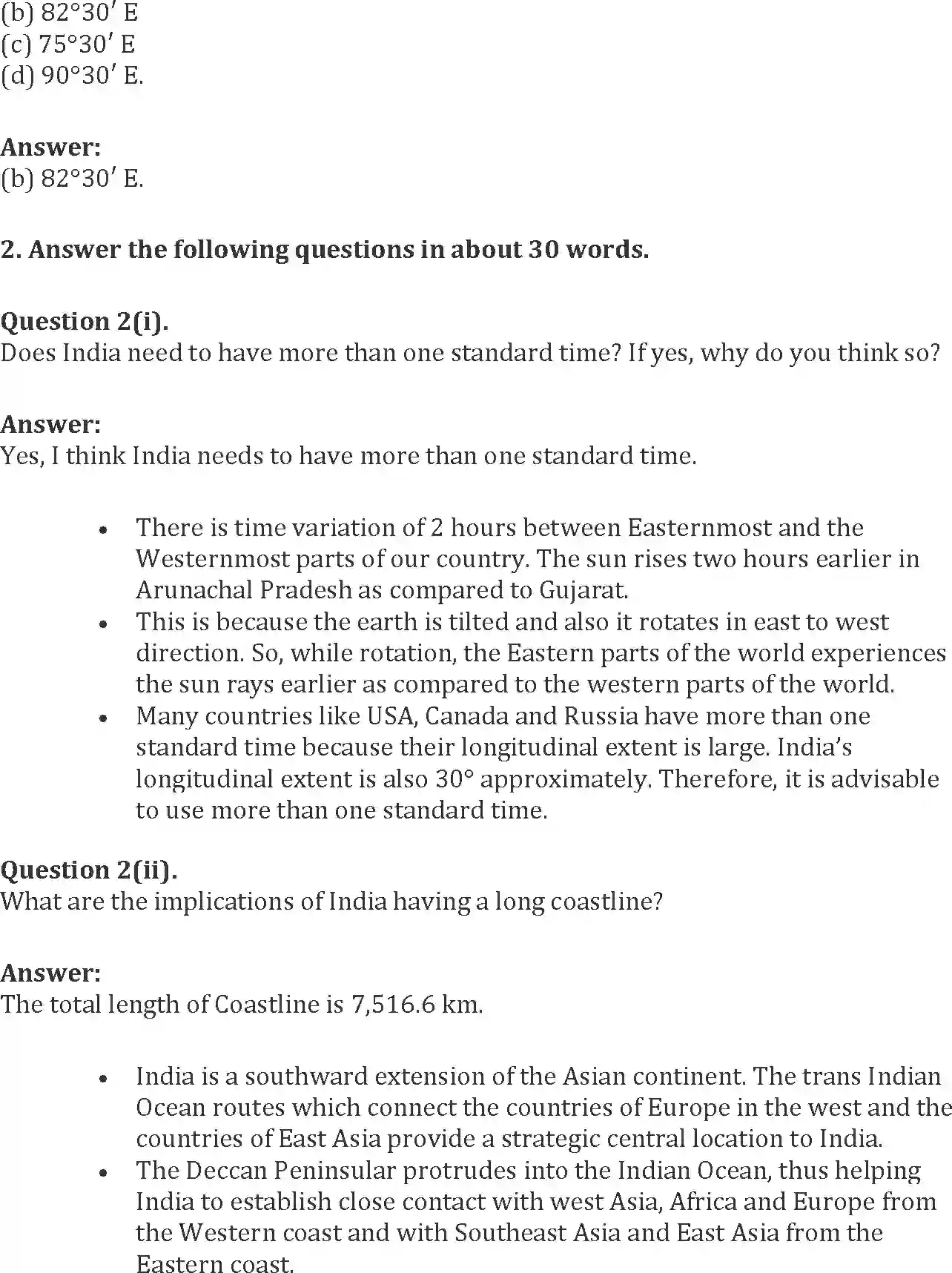 NCERT-Solution-Class-11-India-Physical-Environment-India-Location-782-page-2