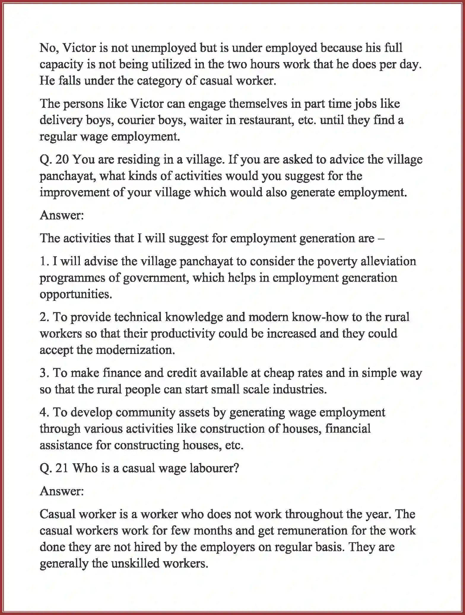 NCERT-Solution-Class-11-Indian-Economic-Development-EmploymentGrowth-Informalisation-and-Related-Issues-611-page-10
