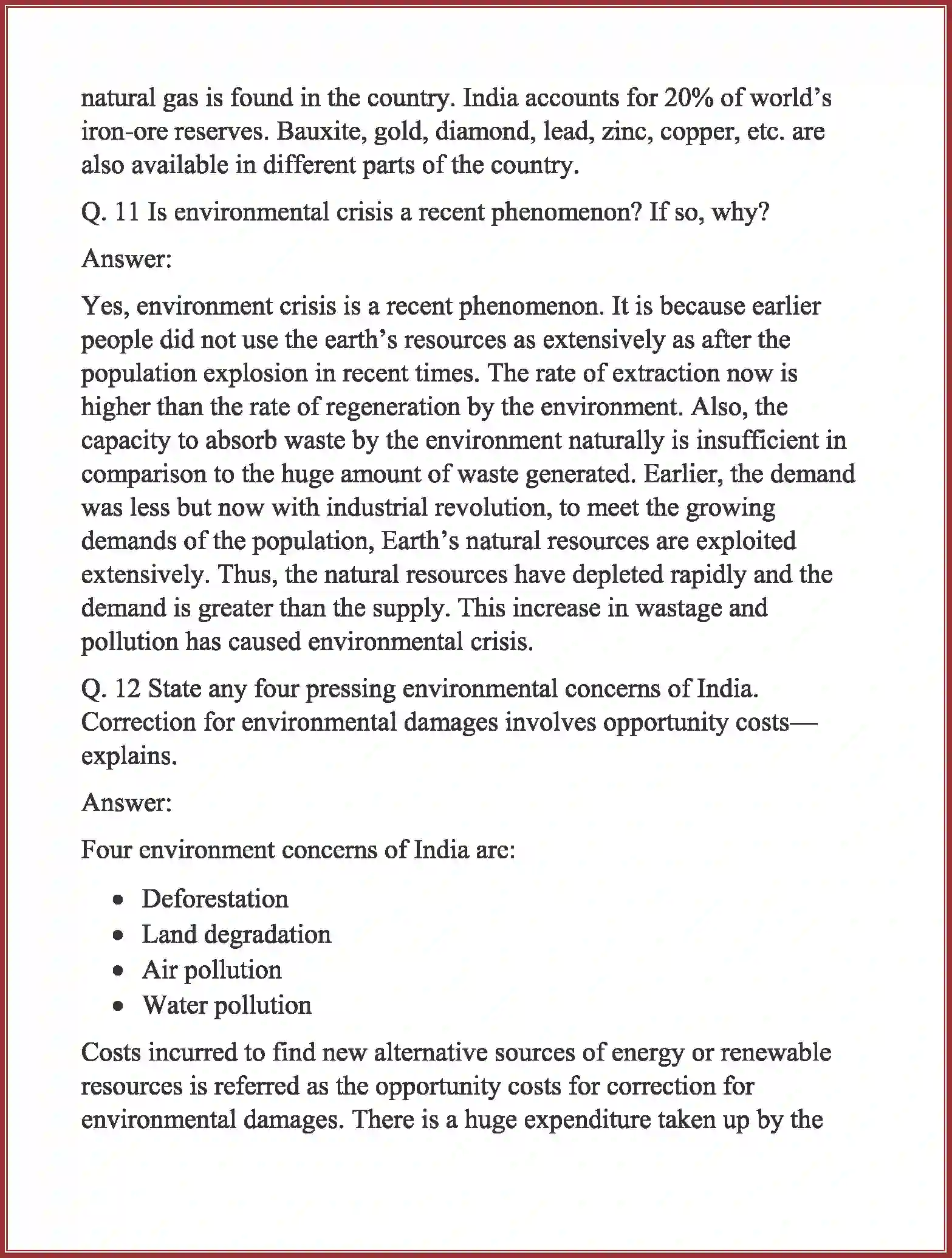 NCERT-Solution-Class-11-Indian-Economic-Development-Environment-Sustainable-Development-613-page-8