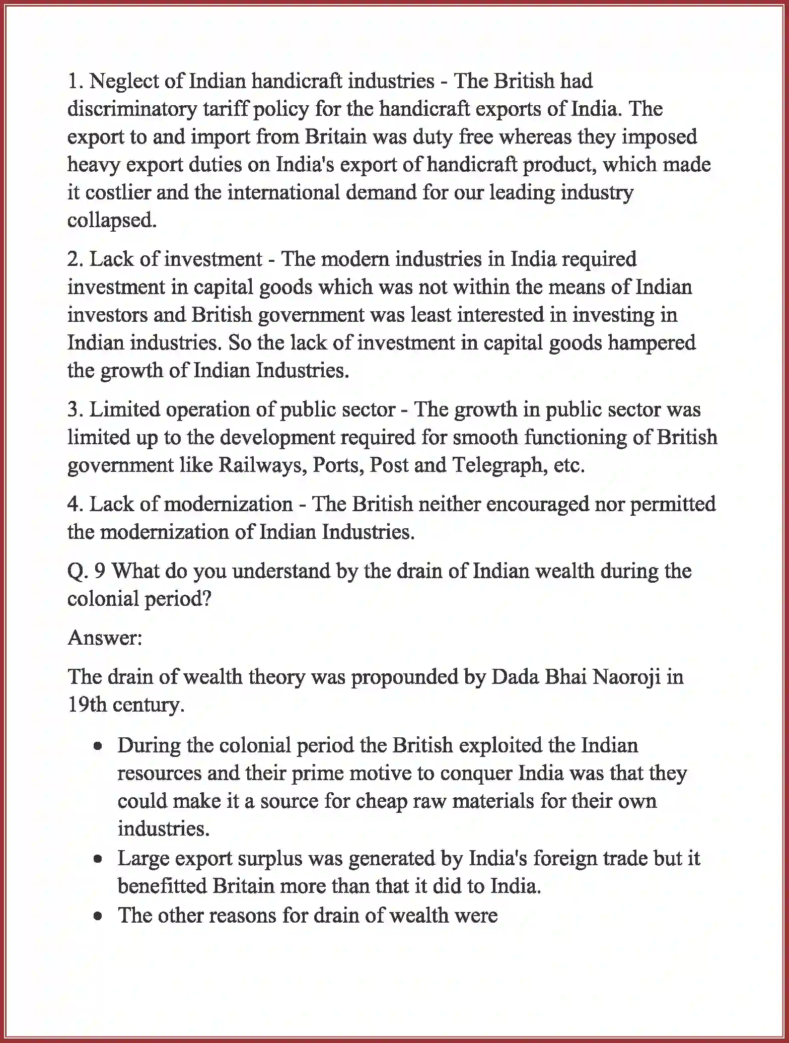 NCERT-Solution-Class-11-Indian-Economic-Development-Indian-Economy-on-the-Eve-of-Independence-2777-page-6