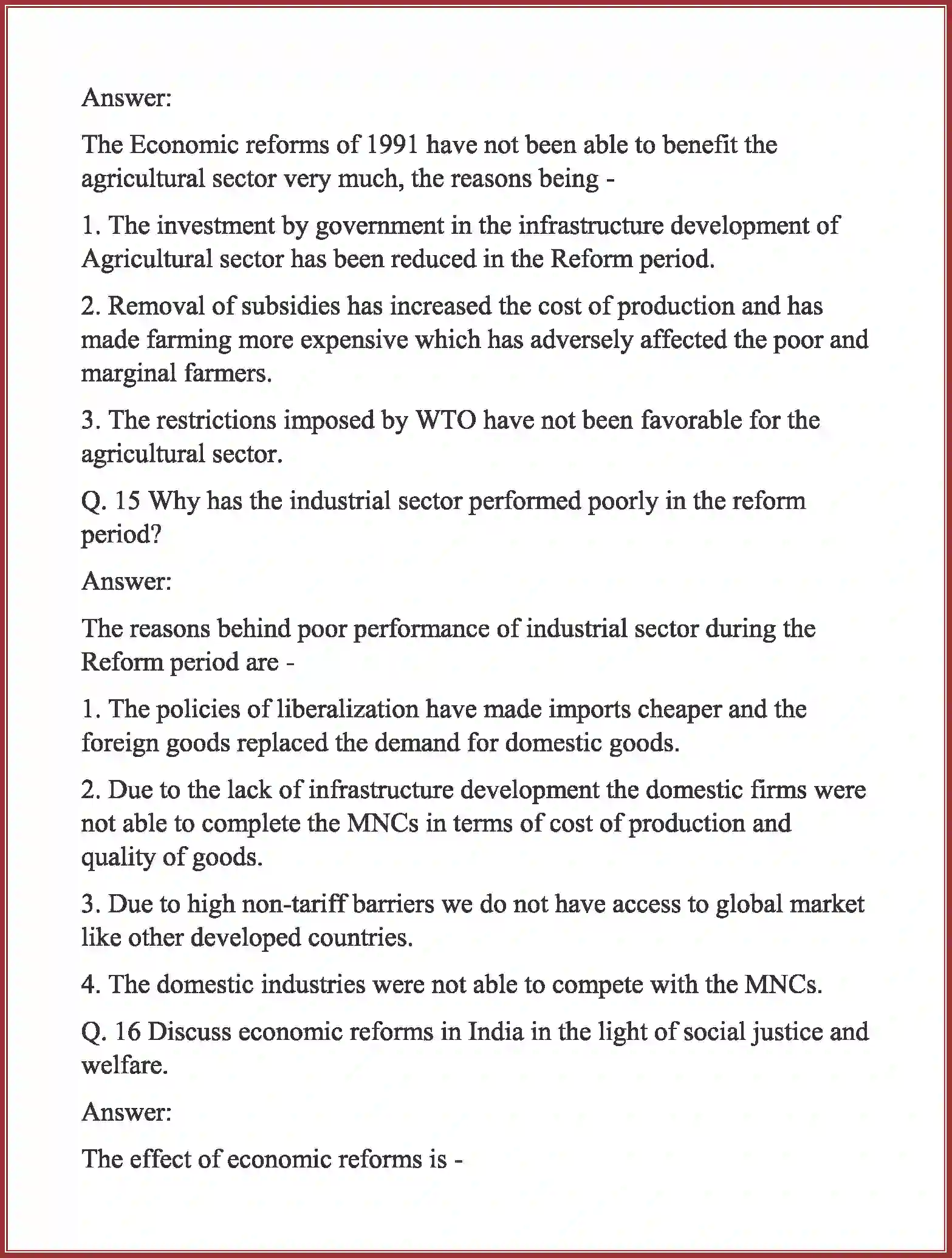 NCERT-Solution-Class-11-Indian-Economic-Development-Liberalisation-Privatisation-and--Globalisation--An-Appraisal-2779-page-7