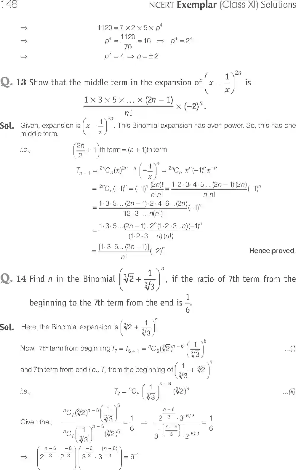 NCERT-Solution-Class-11-Maths-Exemplar-Binomial-Theorem-2895-page-7