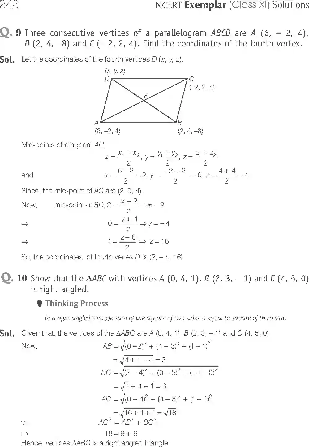 NCERT-Solution-Class-11-Maths-Exemplar-Introduction-To-Three-Dimensional-Geometry-2899-page-4