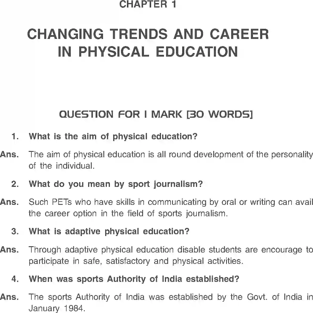 NCERT-Solution-Class-11-Physical-Education-Chapter-1-Changing-Trends-and-Career-in-Physical-Education-2631-page-1