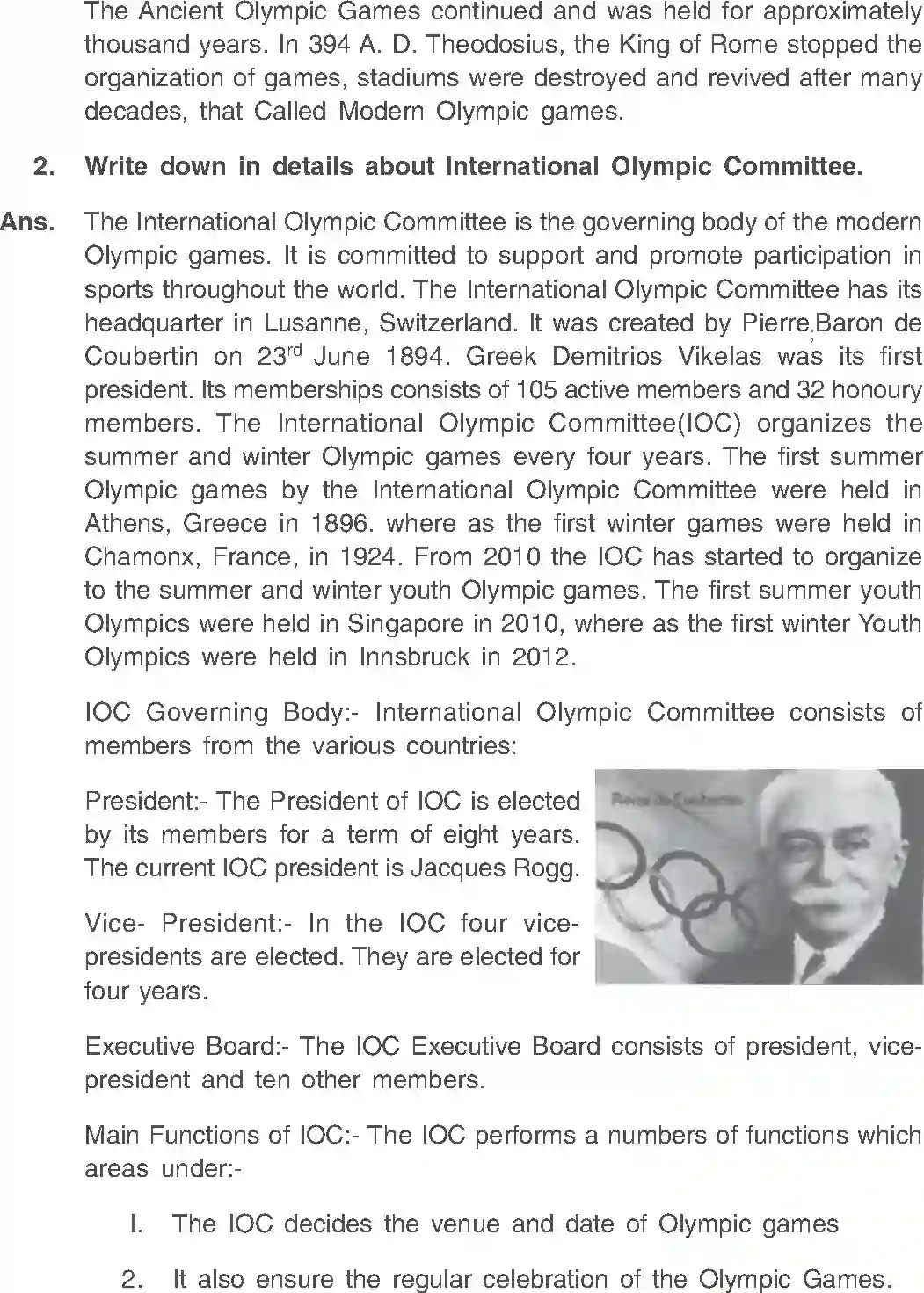 NCERT-Solution-Class-11-Physical-Education-Chapter-3-Olympic-Movement-461-page-5