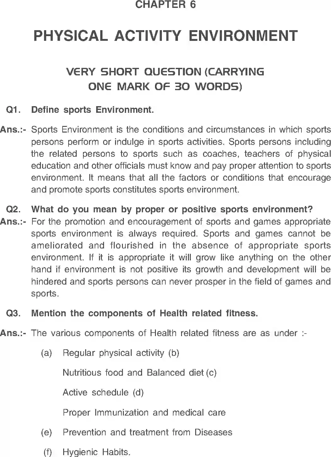 NCERT-Solution-Class-11-Physical-Education-Chapter-6-Physical-Activity-Environment-464-page-1