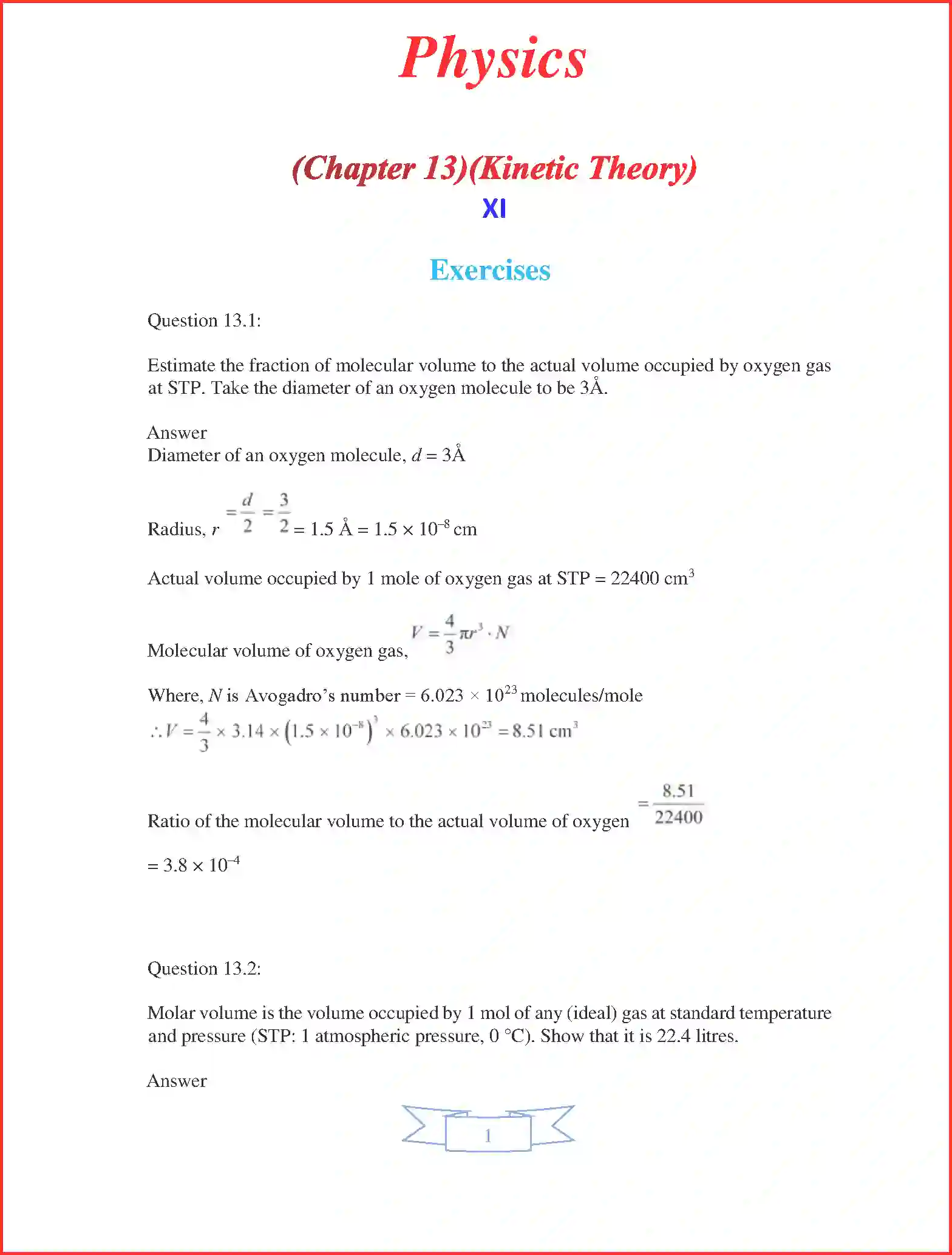 NCERT-Solution-Class-11-Physics-Chapter-13-Kinetic-Theory-2592-page-1