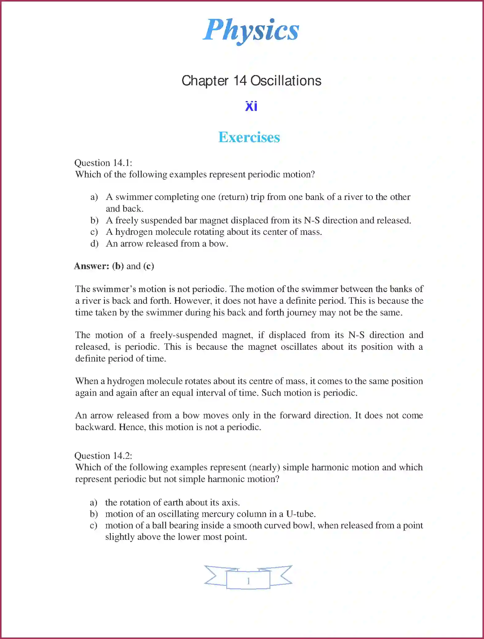 NCERT-Solution-Class-11-Physics-Chapter-14-Oscillations-421-page-1