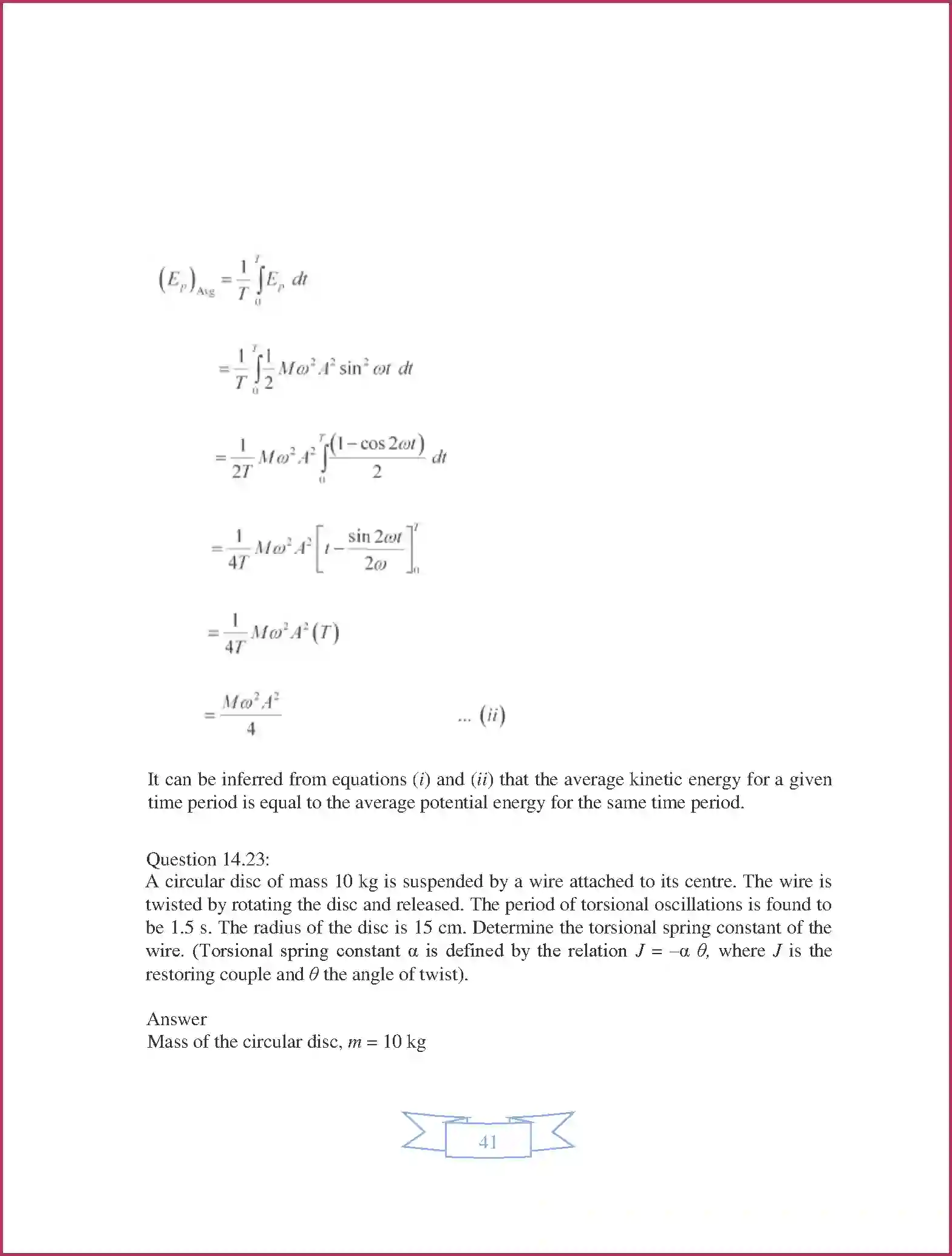 NCERT-Solution-Class-11-Physics-Chapter-14-Oscillations-421-page-41