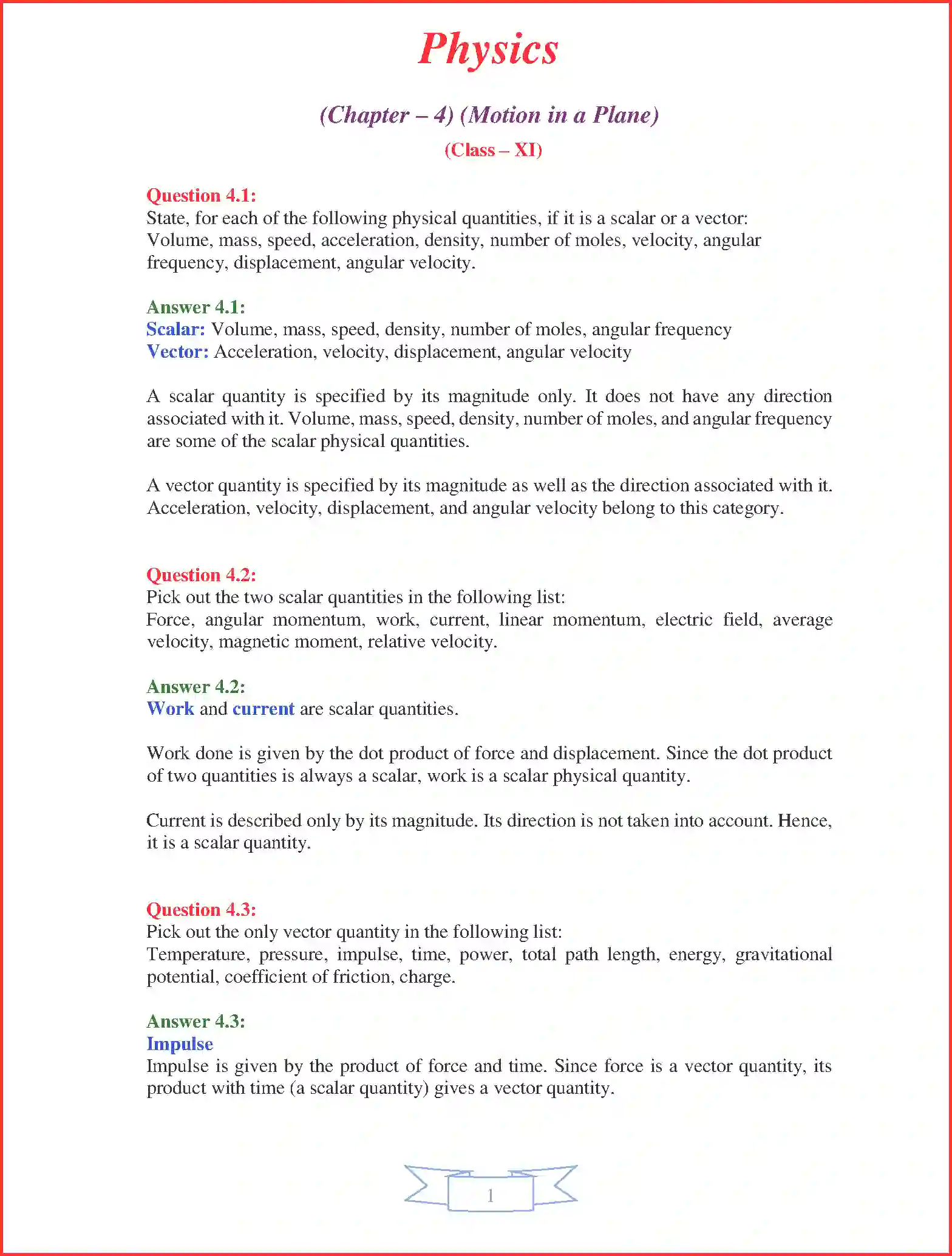 NCERT-Solution-Class-11-Physics-Chapter-4-Motion-in-a-Plane-411-page-1
