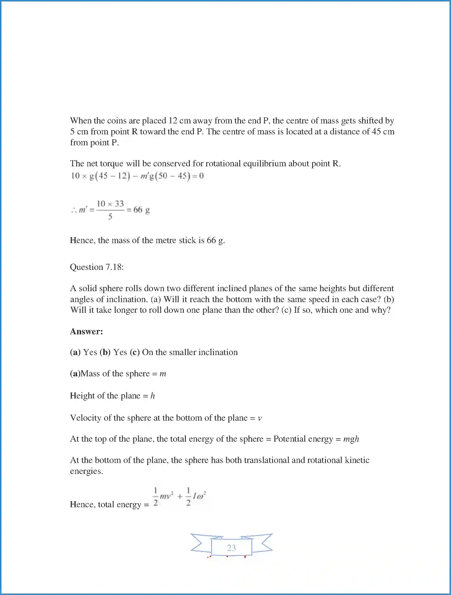 NCERT-Solution-Class-11-Physics-Chapter-7-System-of-Particles-and-Rotational-Motion-414-page-23
