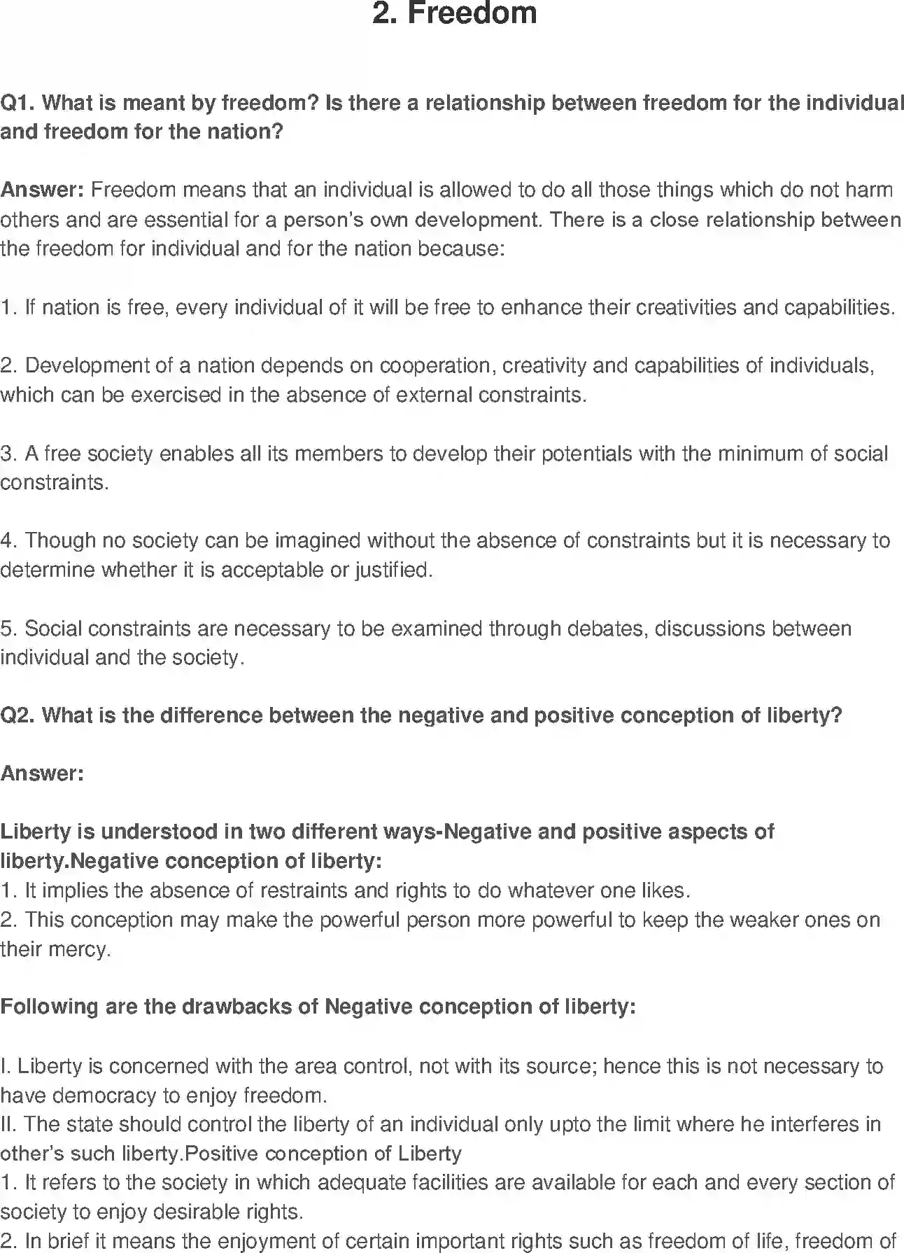 NCERT-Solution-Class-11-Political-Theory-Freedom-2819-page-1