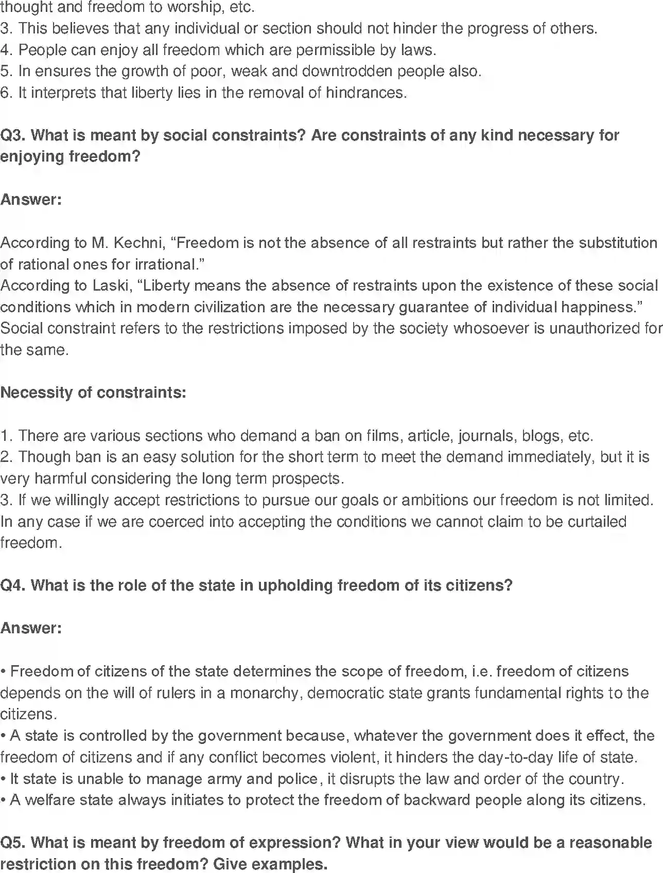 NCERT-Solution-Class-11-Political-Theory-Freedom-2819-page-2