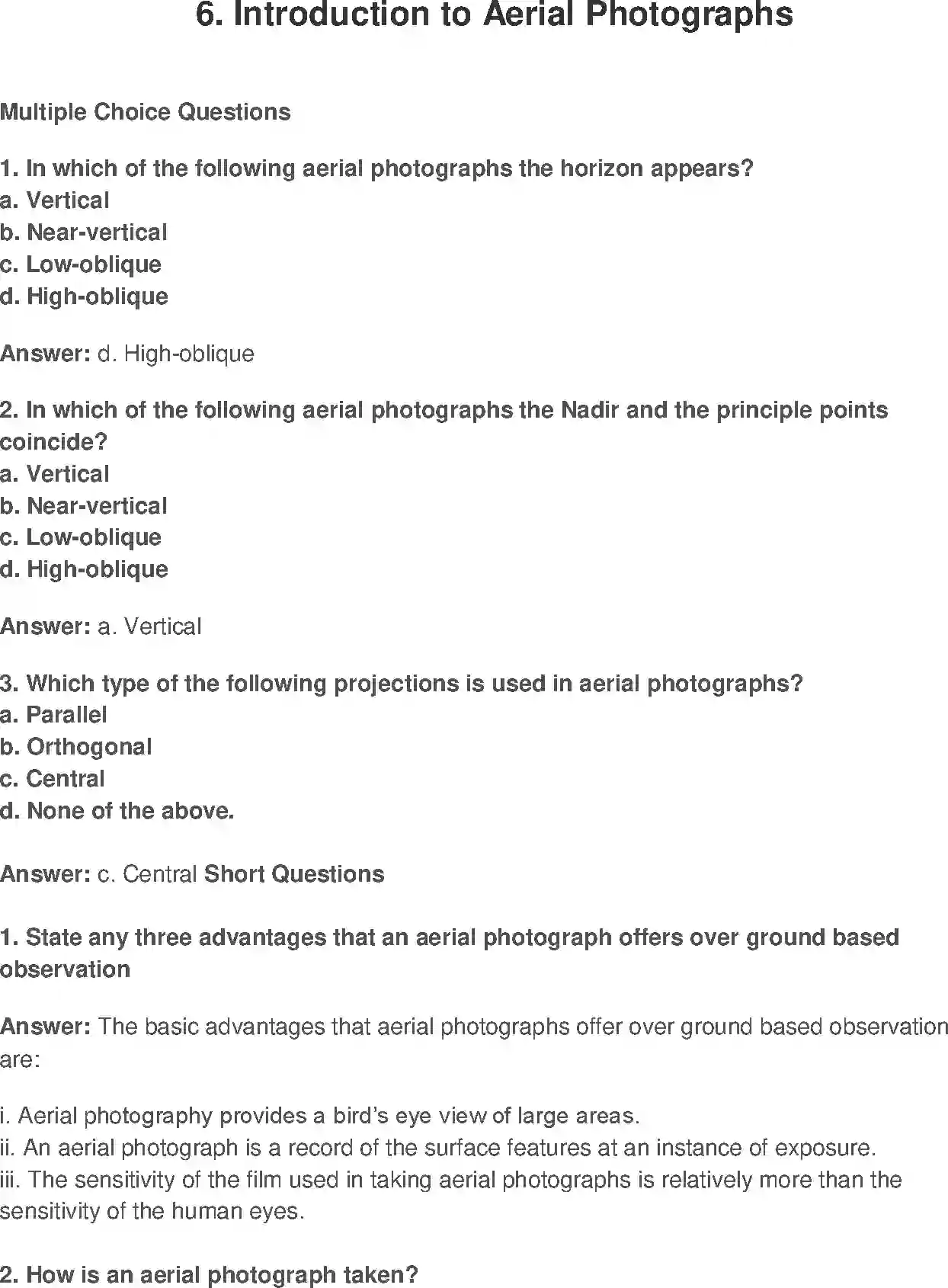 NCERT-Solution-Class-11-Practical-Work-in-Geography-Introduction-to-Aerial-Photographs-677-page-1