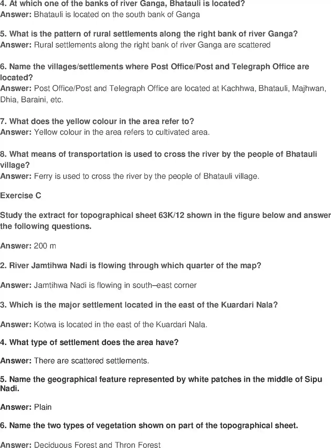 NCERT-Solution-Class-11-Practical-Work-in-Geography-Topographical-Maps-676-page-5
