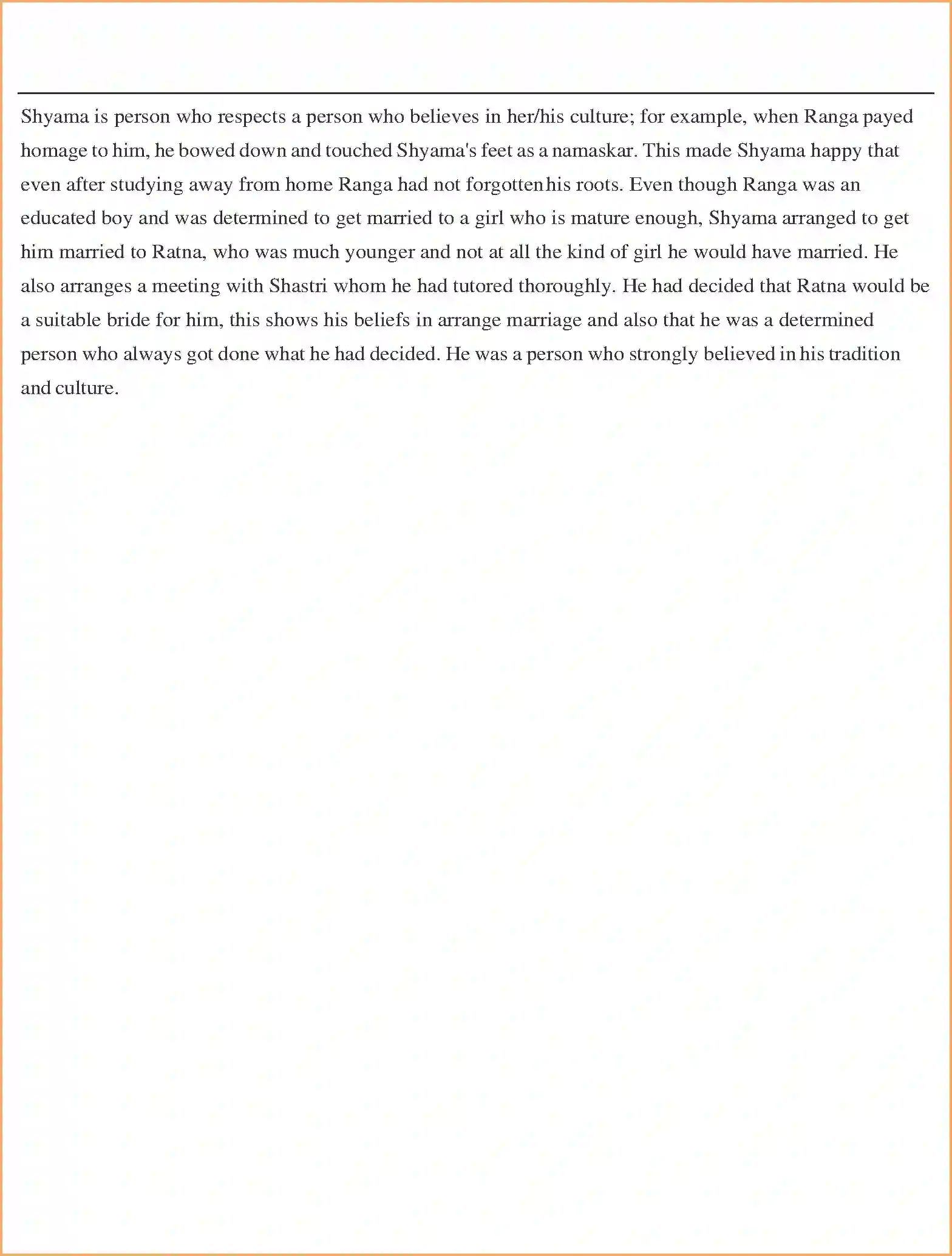 NCERT-Solution-Class-11-Snapshots-Ranga’s-Marriage-4736-page-3
