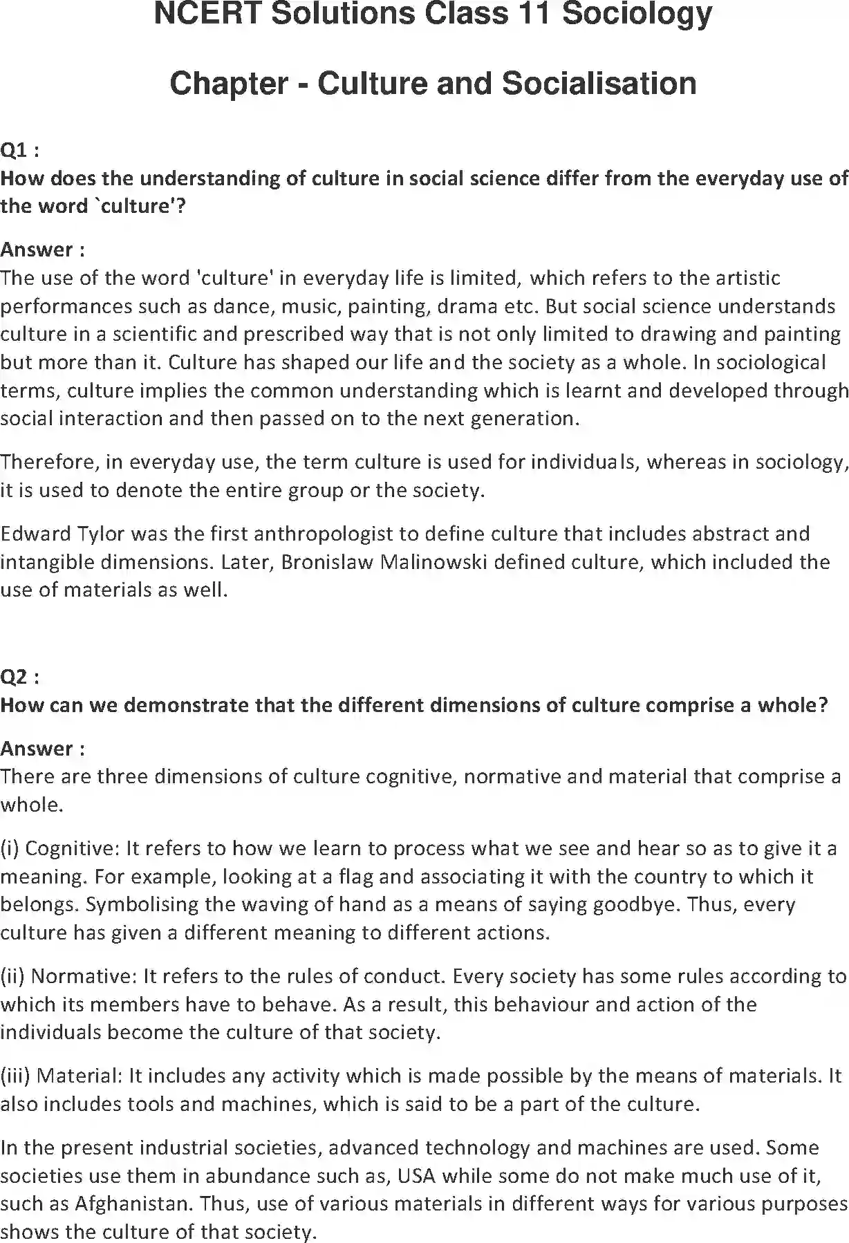 NCERT-Solution-Class-11-Sociology-Culture-and-Socialisation-2790-page-1