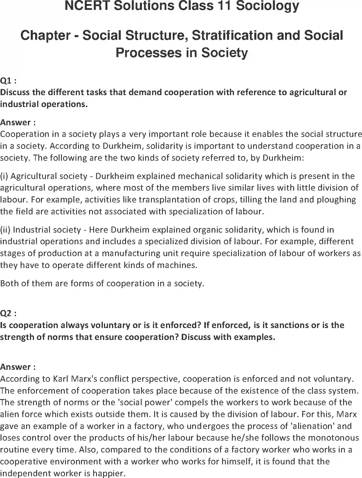 NCERT-Solution-Class-11-Sociology-Social-Structure-Stratification-and-Social-Processes-in-Society-2792-page-1