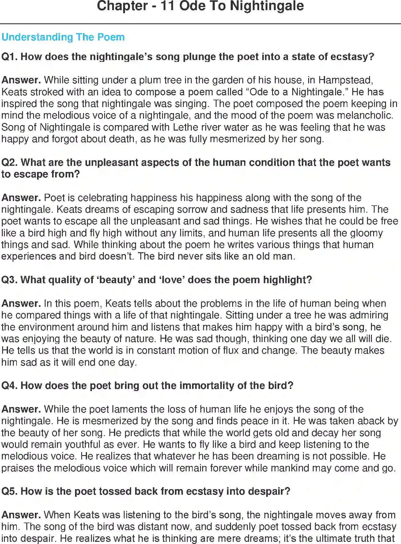 NCERT-Solution-Class-11-Woven-Words-Ode-To-Nightingale--Poetry-4717-page-1