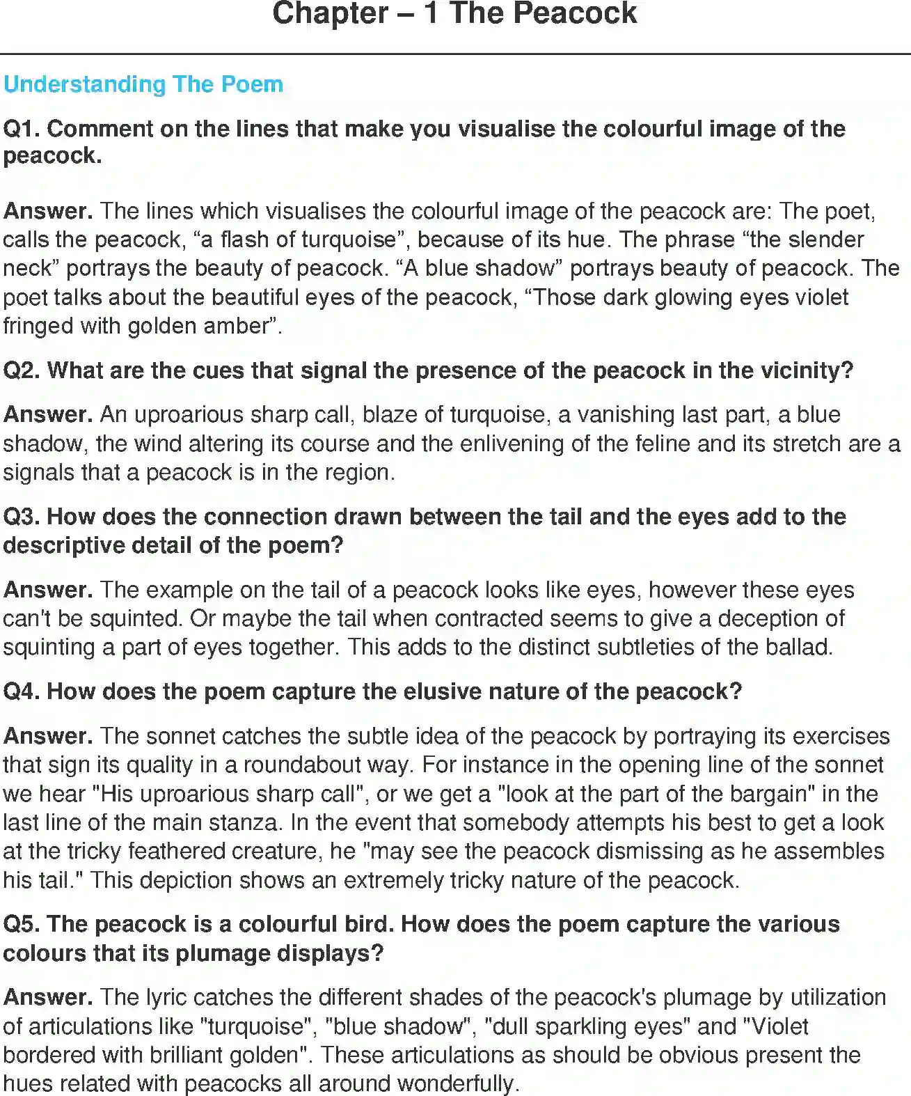 NCERT-Solution-Class-11-Woven-Words-The-Peacock--Poetry-4707-page-1